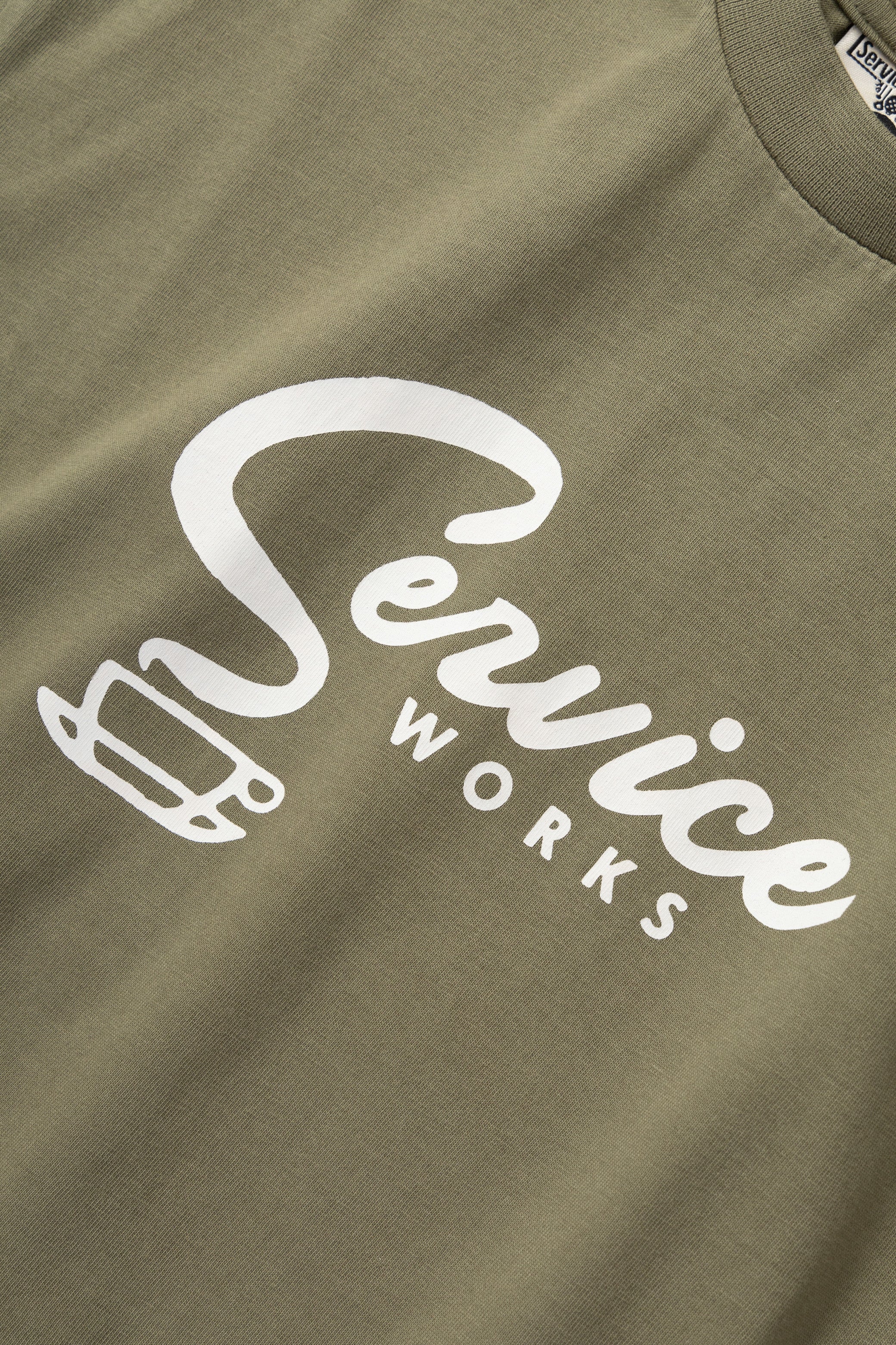 Service Works - Espresso Tee - Olive - Image 2