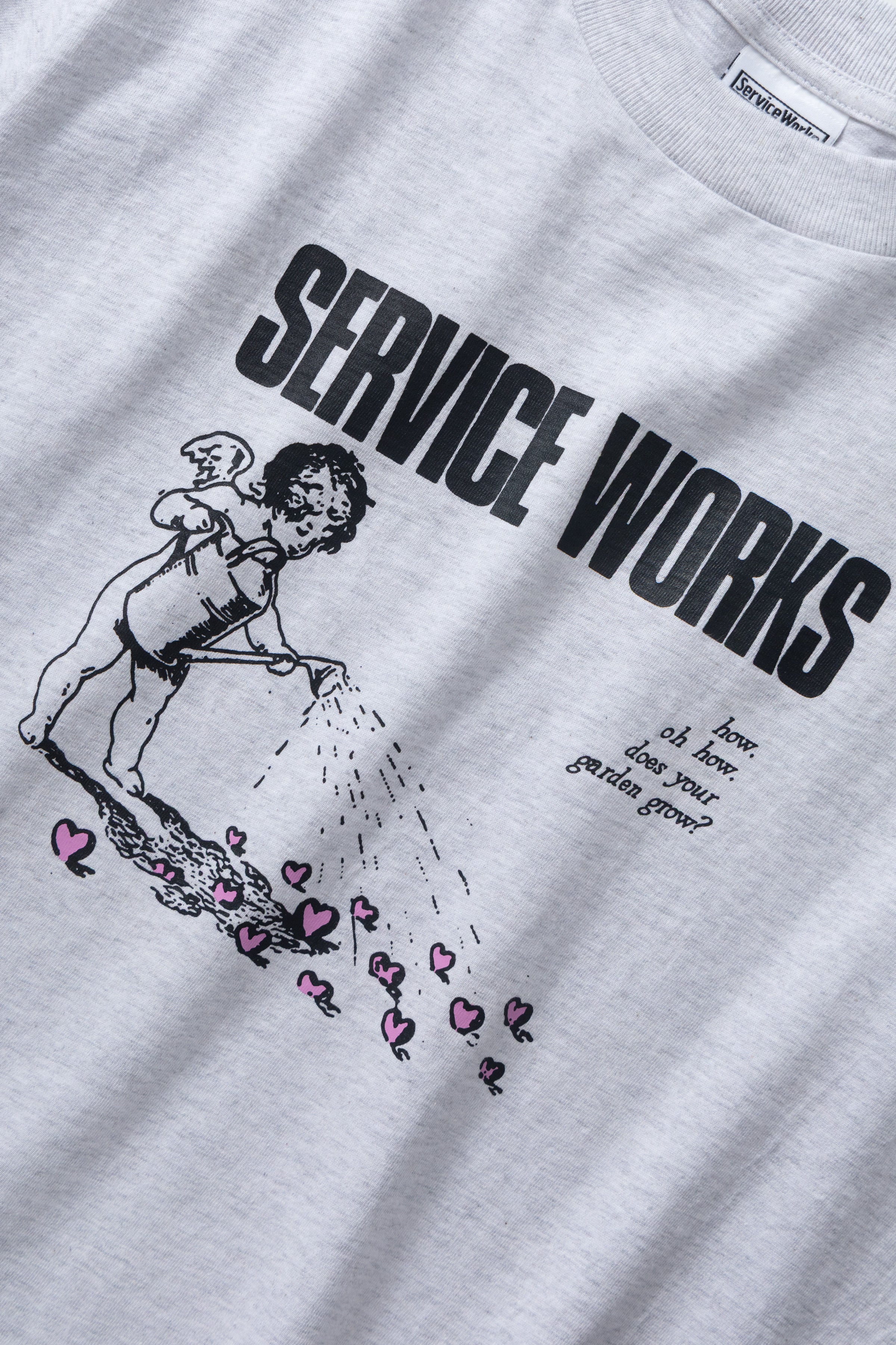 Service Works - Garden Tee - Ash - Image 2