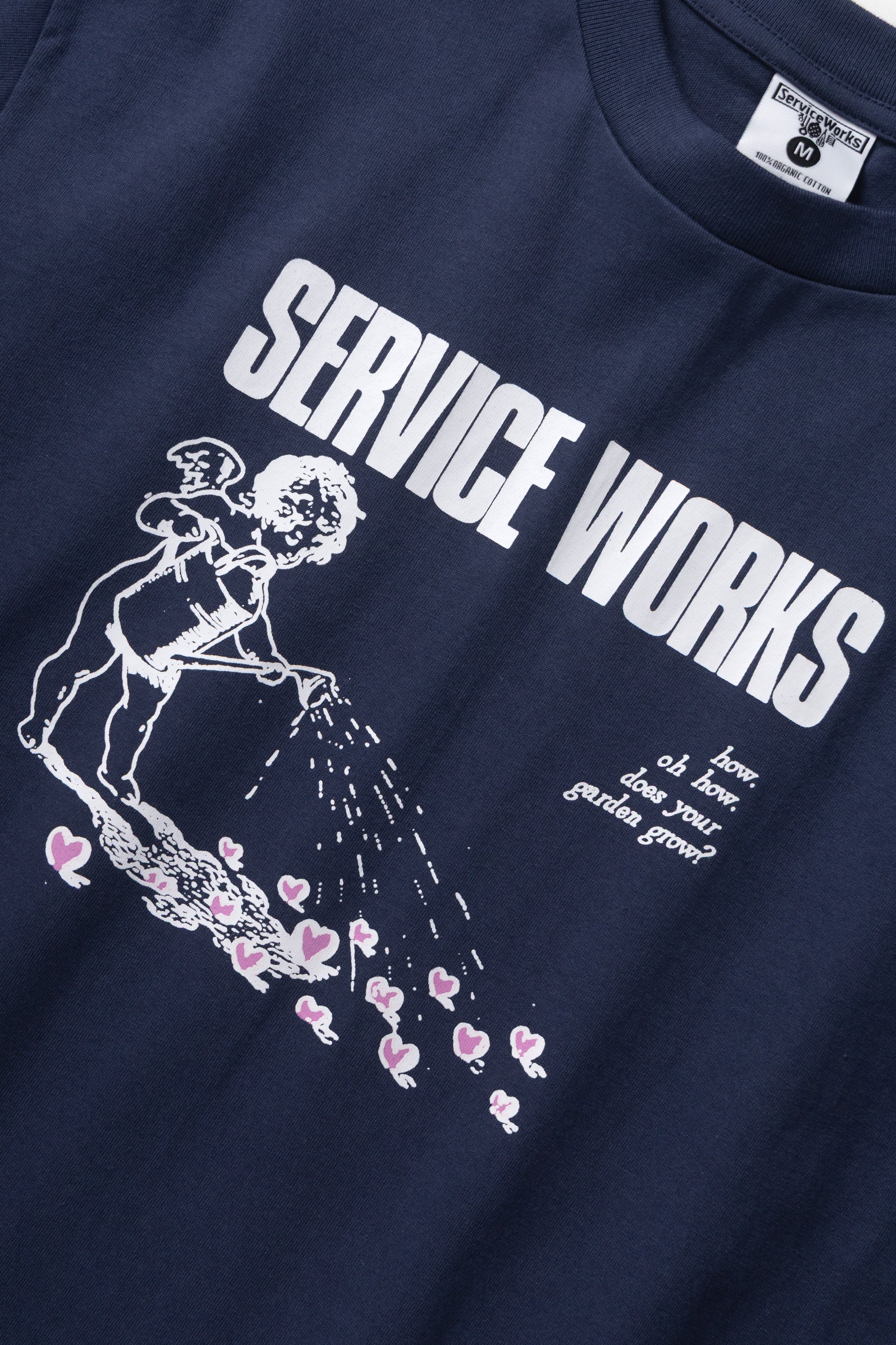 Service Works - Garden Tee - Navy - Image 2