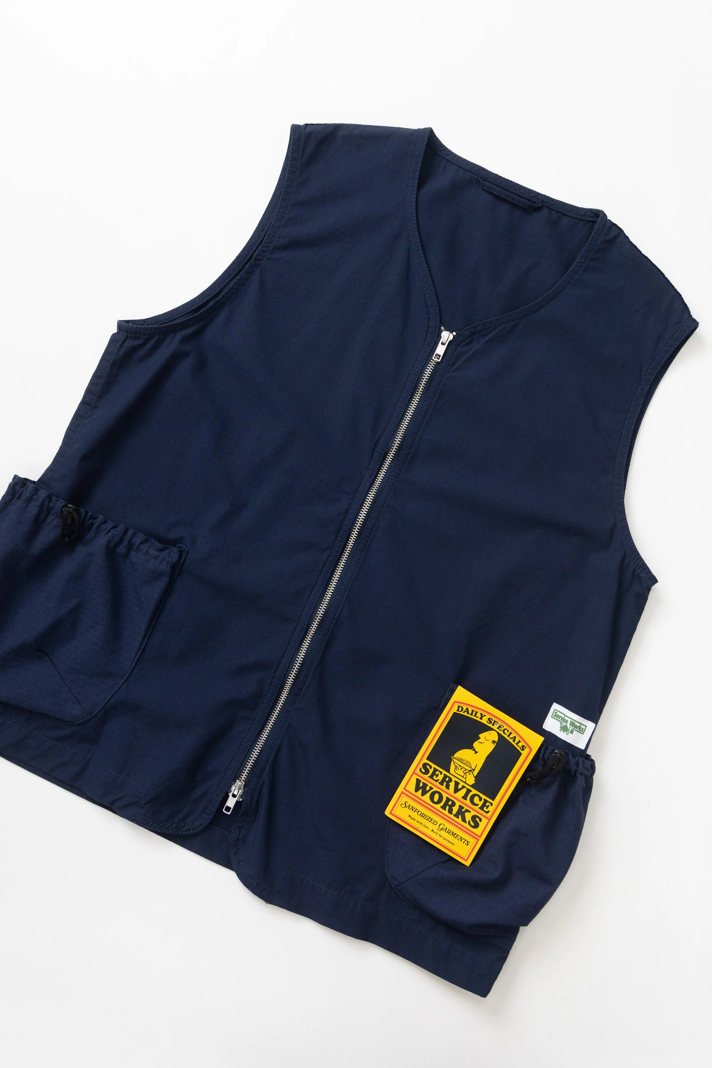 Service Works - Gardener Vest - Navy - Image 2