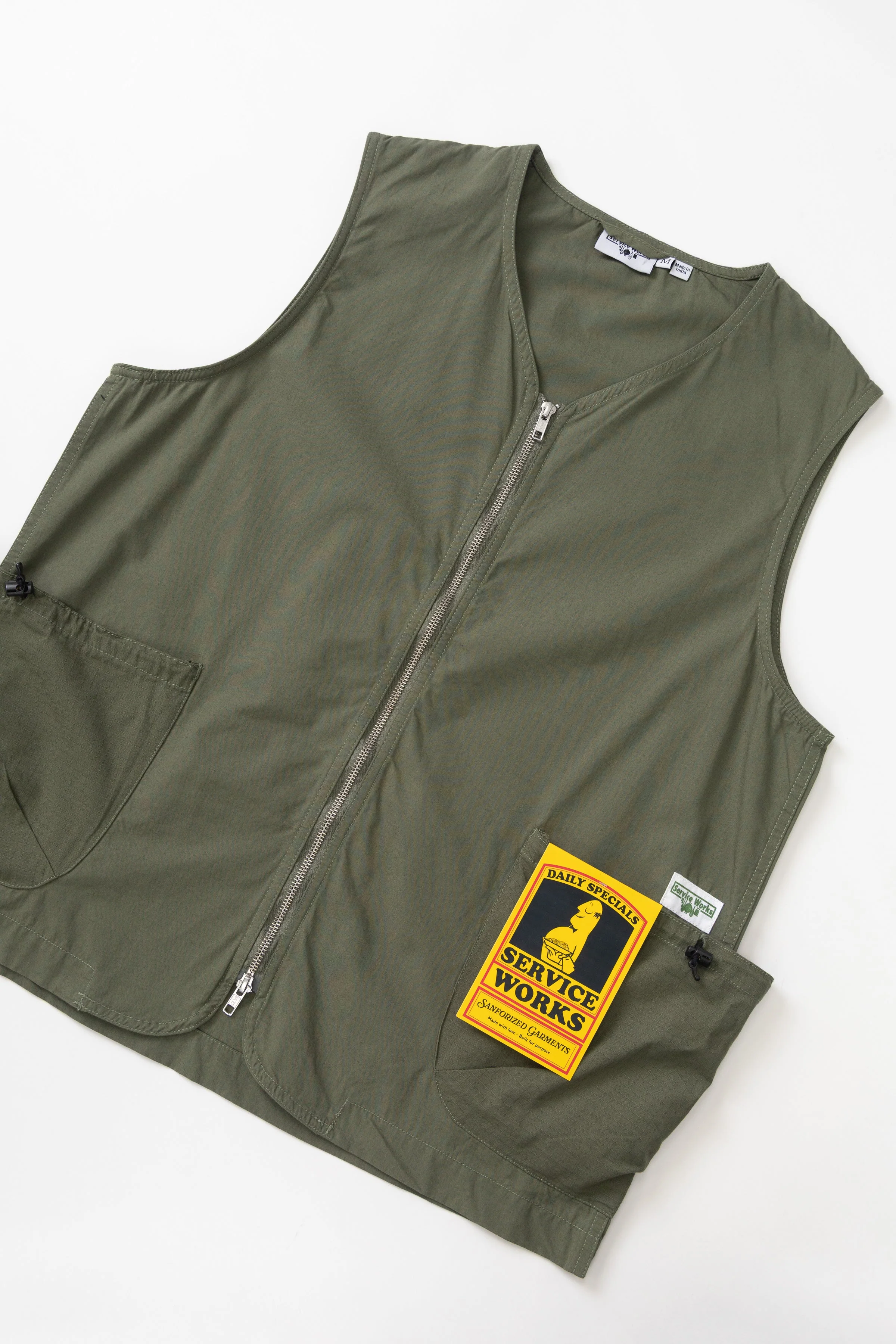 Service Works - Gardener Vest - Olive - Image 2