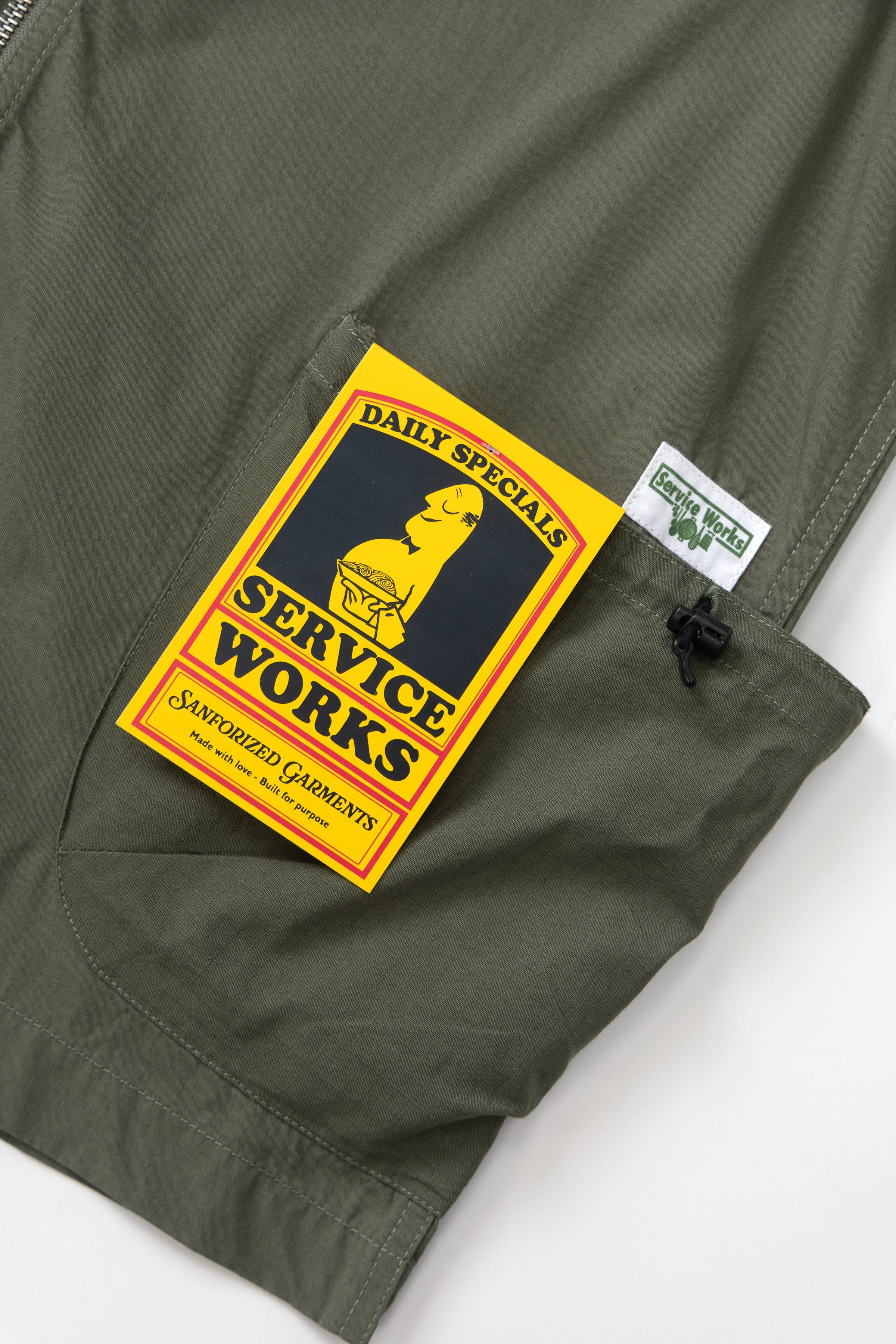 Service Works - Gardener Vest - Olive - Image 3