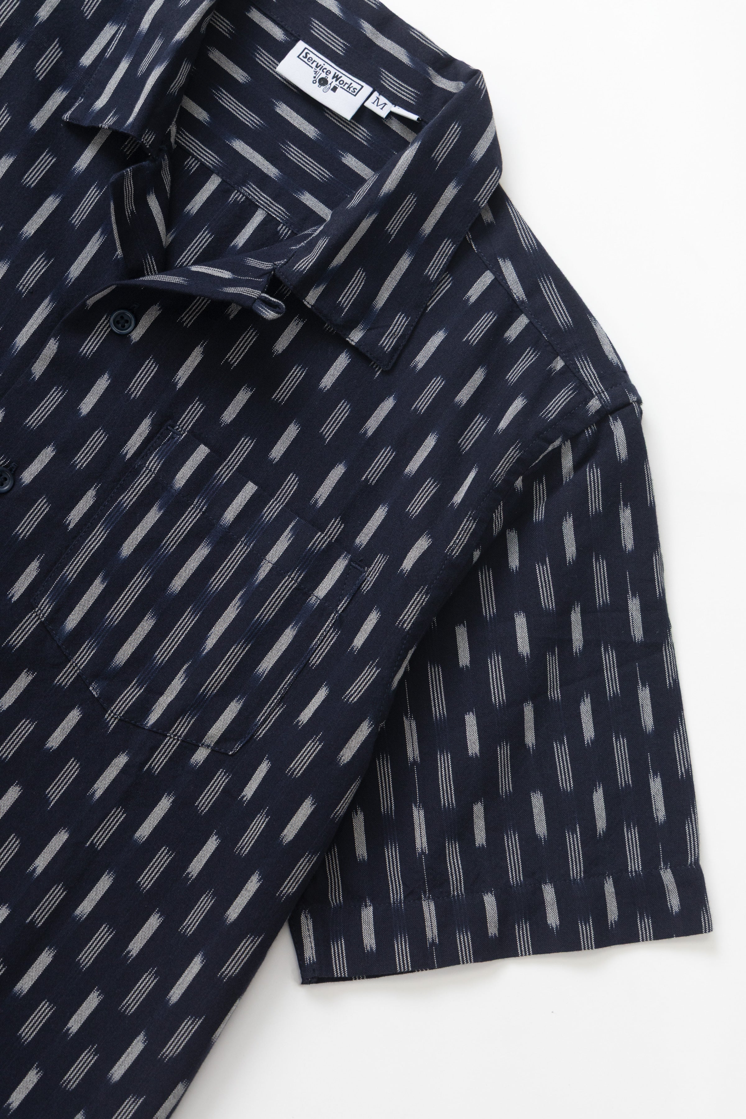 Service Works - Ikat Shirt - Navy - Image 5