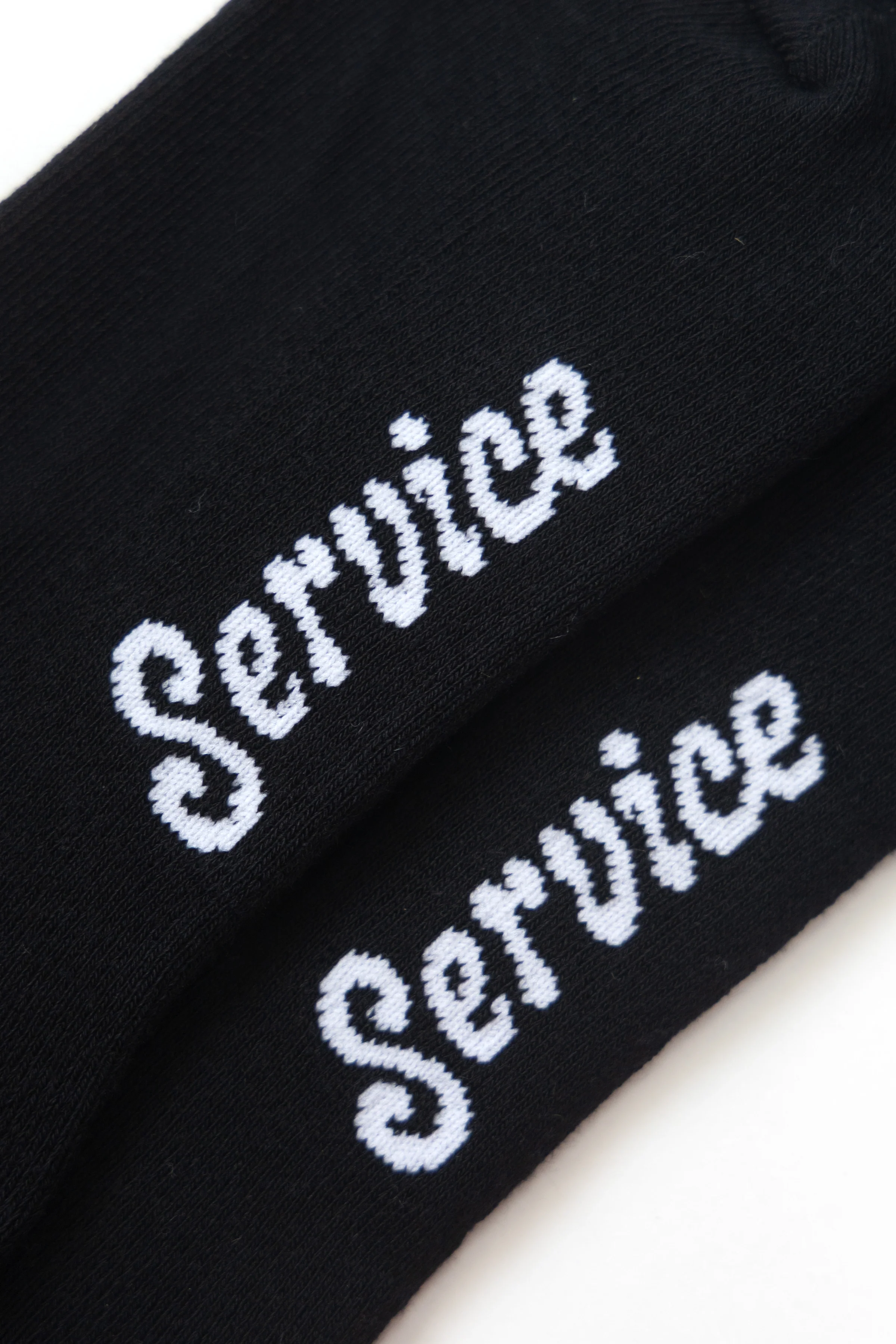 Service Works - Knife & Fork Socks - Black - Image 4