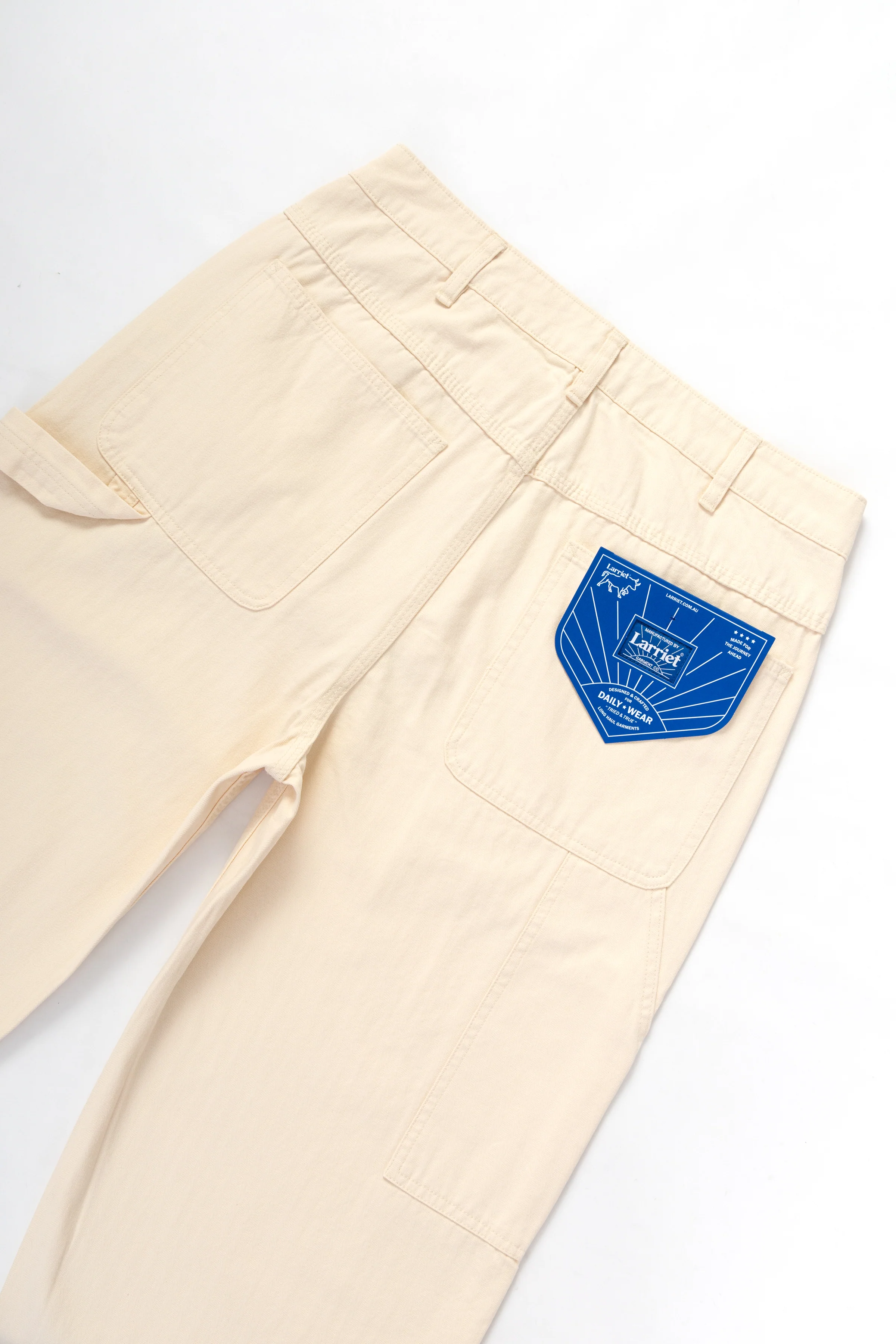Larriet - Carpenter Pant - Natural - Image 5