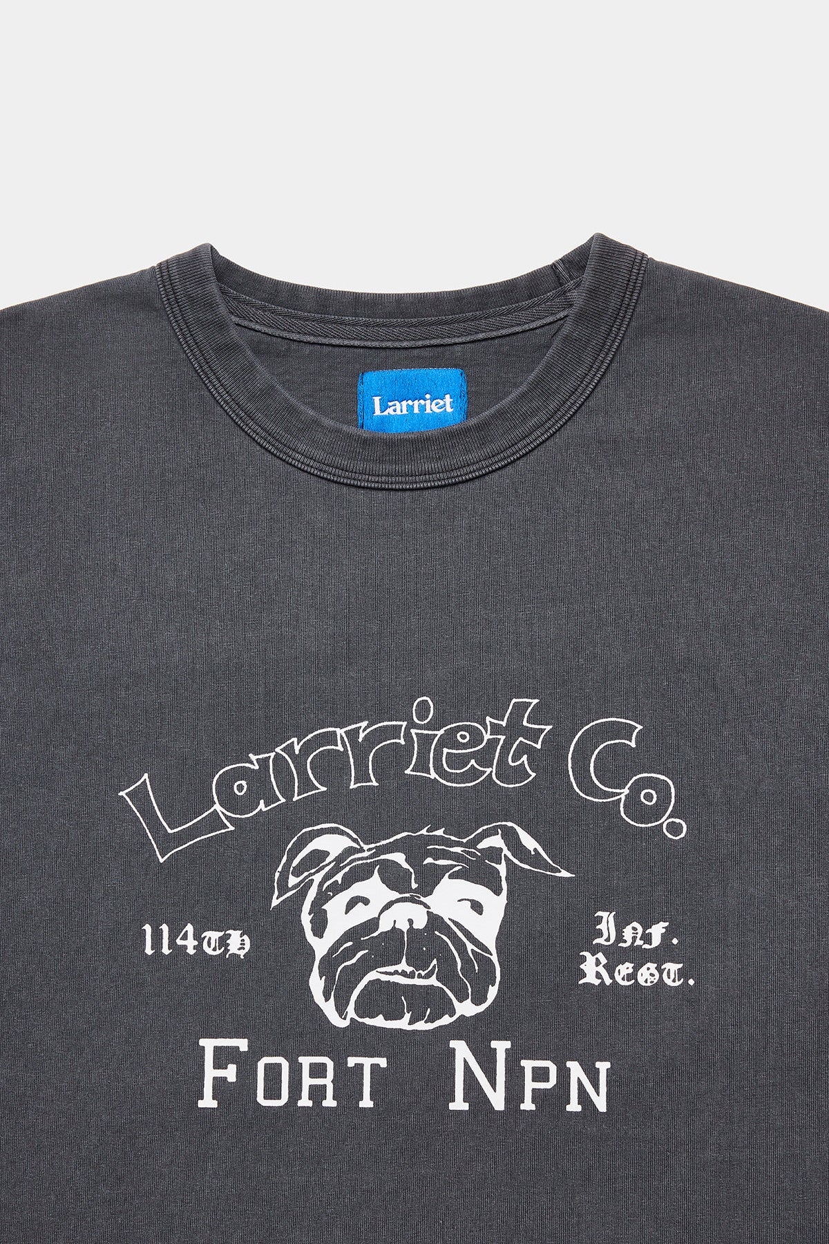 Larriet - Fort Npn Tee - Used Black - Image 4
