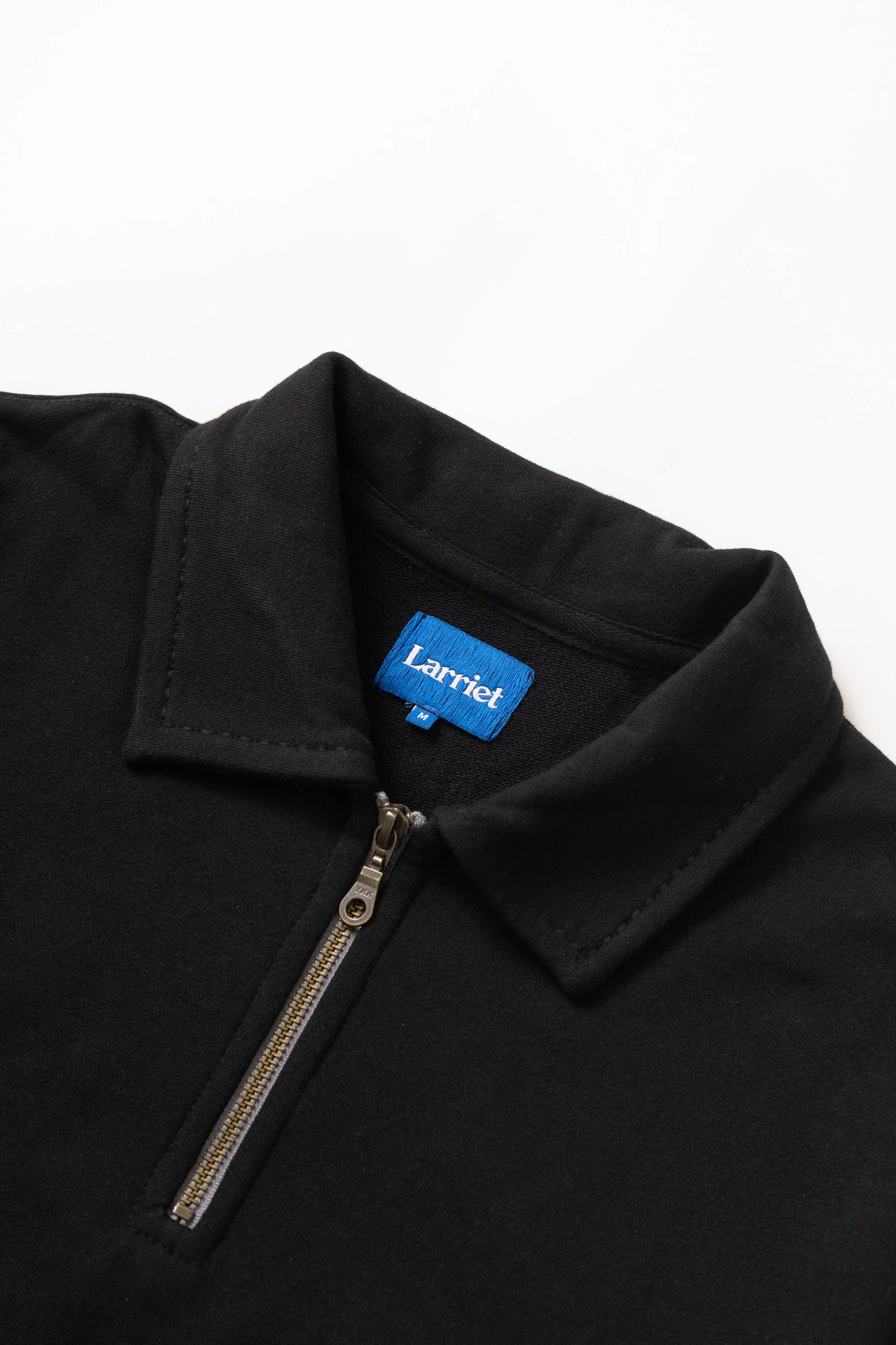 Larriet - Maus 1/4 Zip Fleece - Black - Image 6
