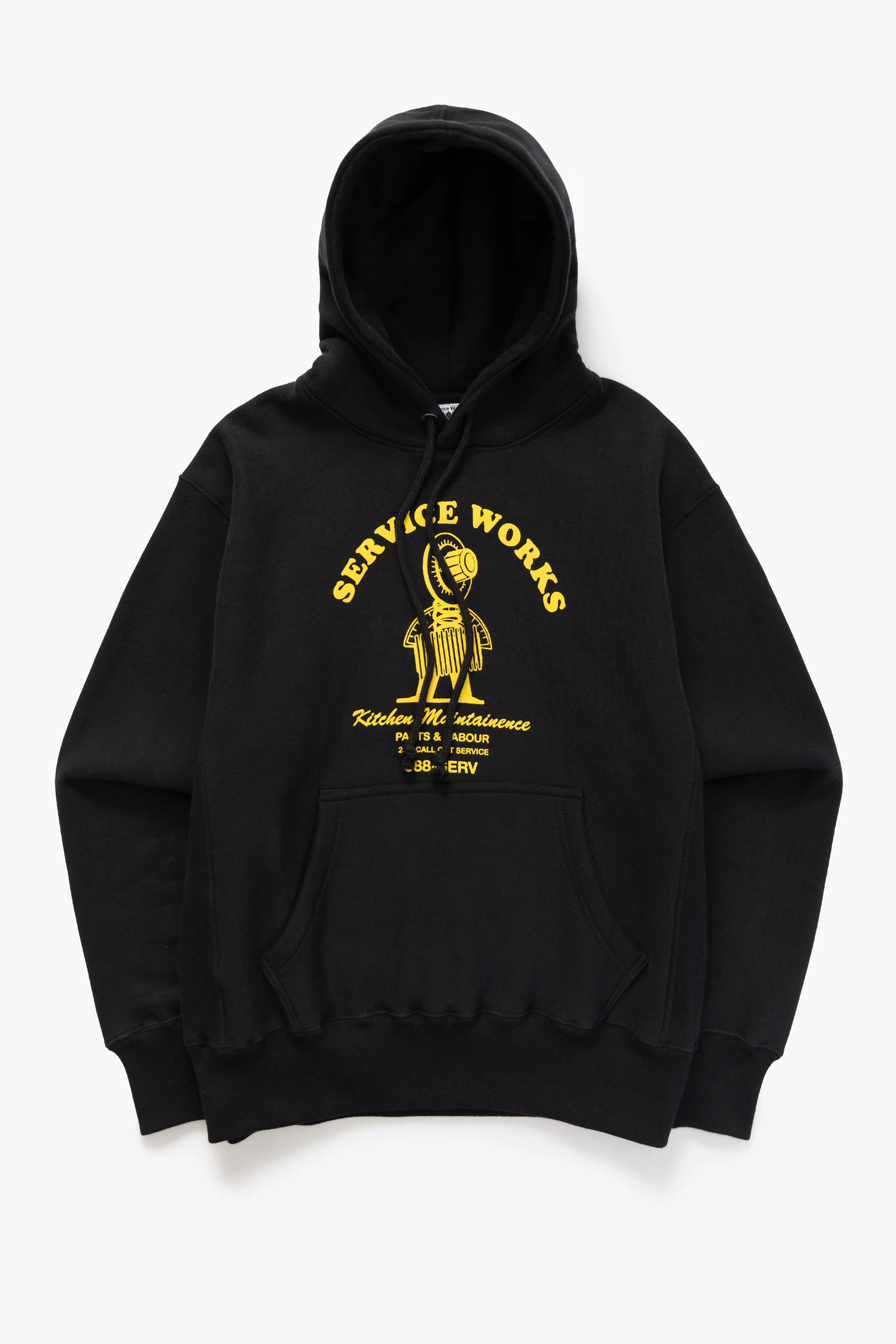 Service Works - Maintainence Hoodie - Black