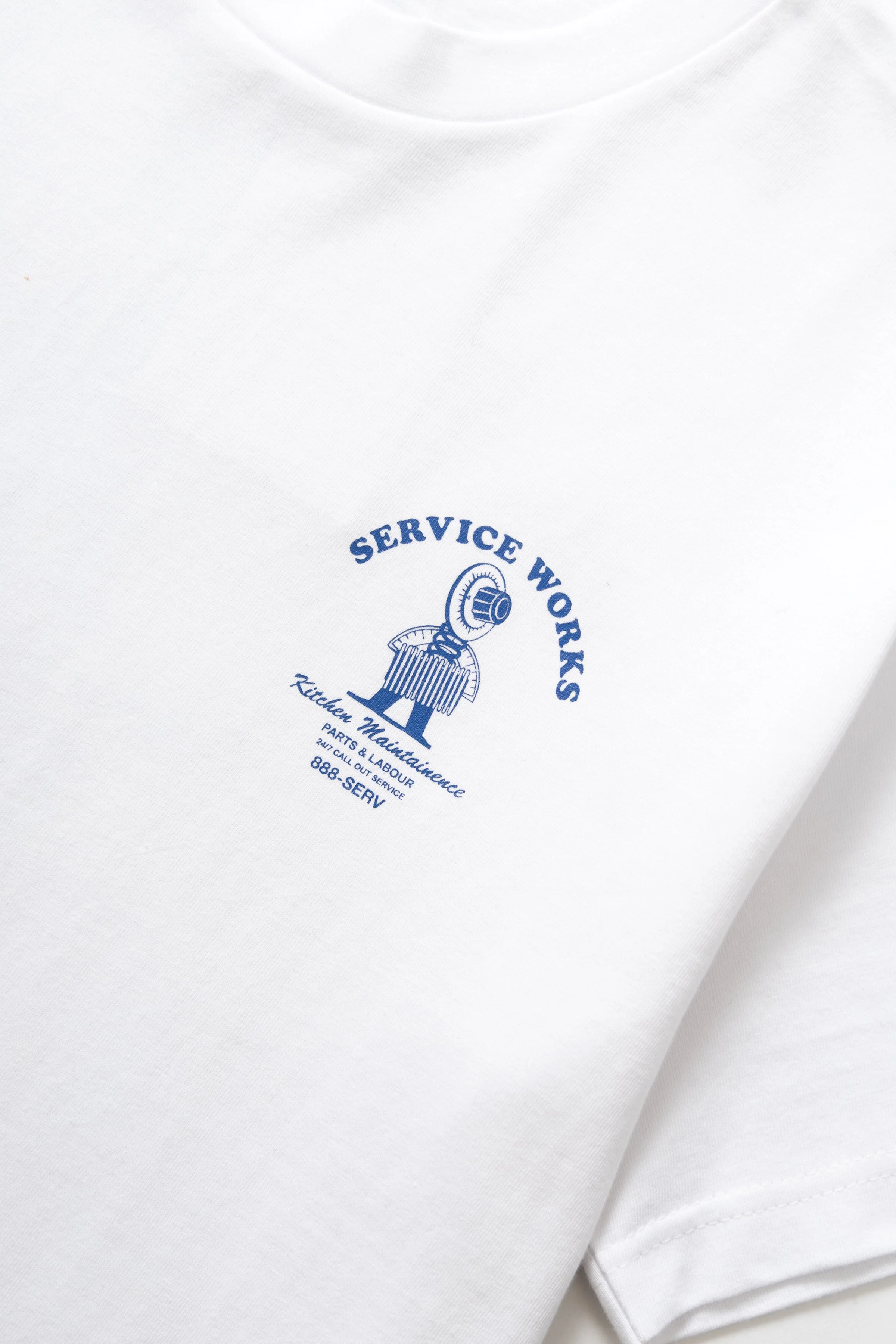 Service Works - Maintainence Tee - White - Image 3