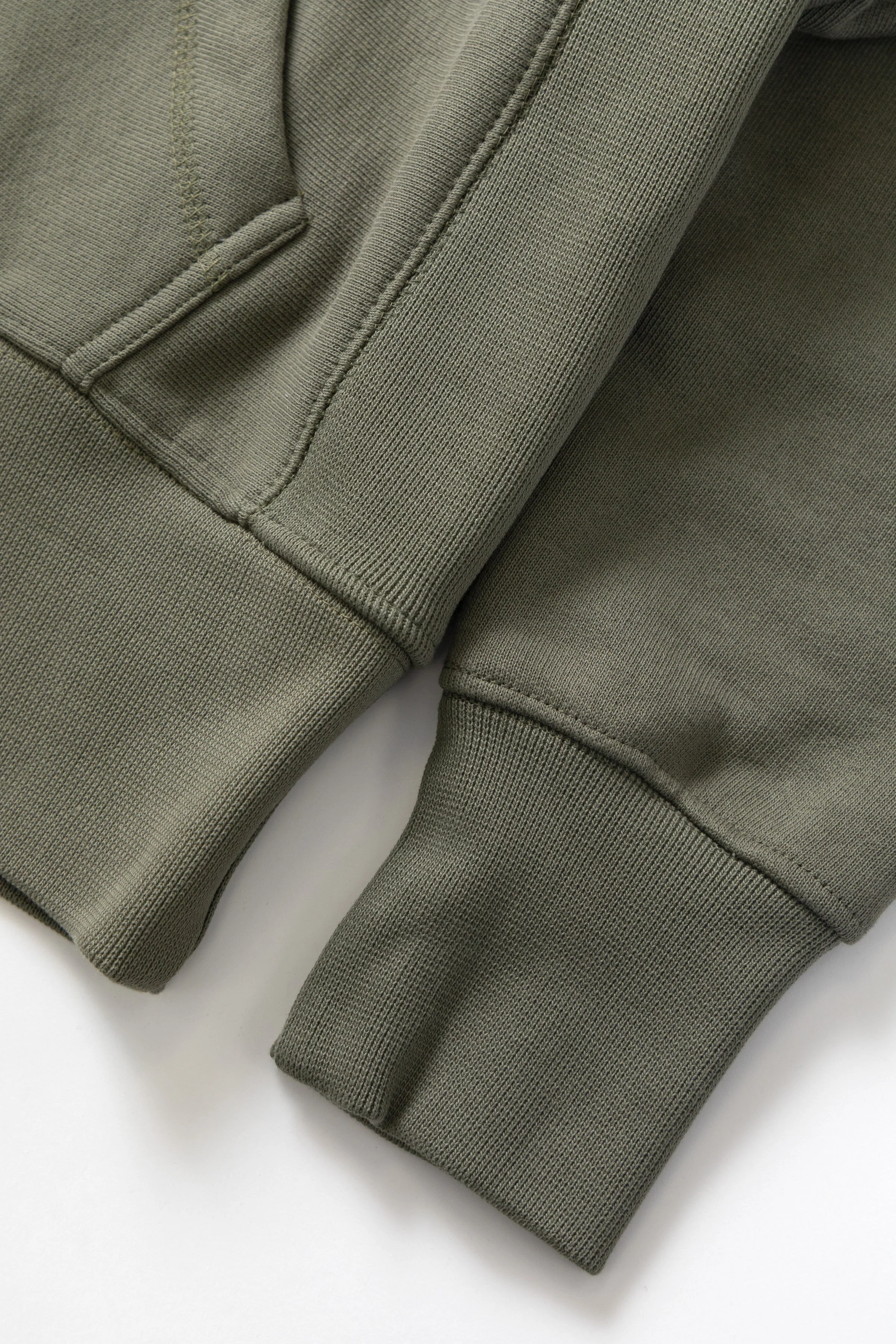 Service Works - Martini Zipper Hoodie - Olive - Image 7