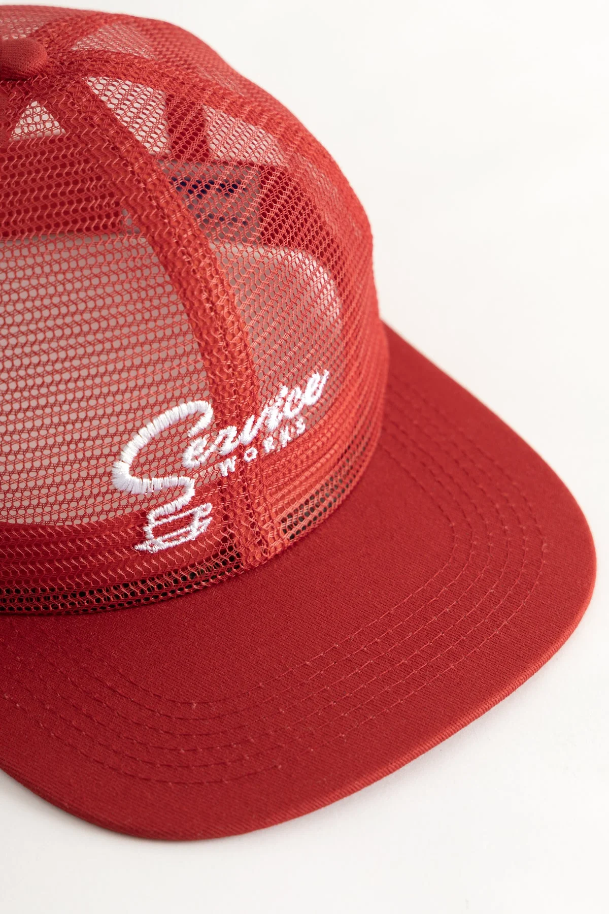 Service Works - Mesh Espresso Cap - Red - Image 2