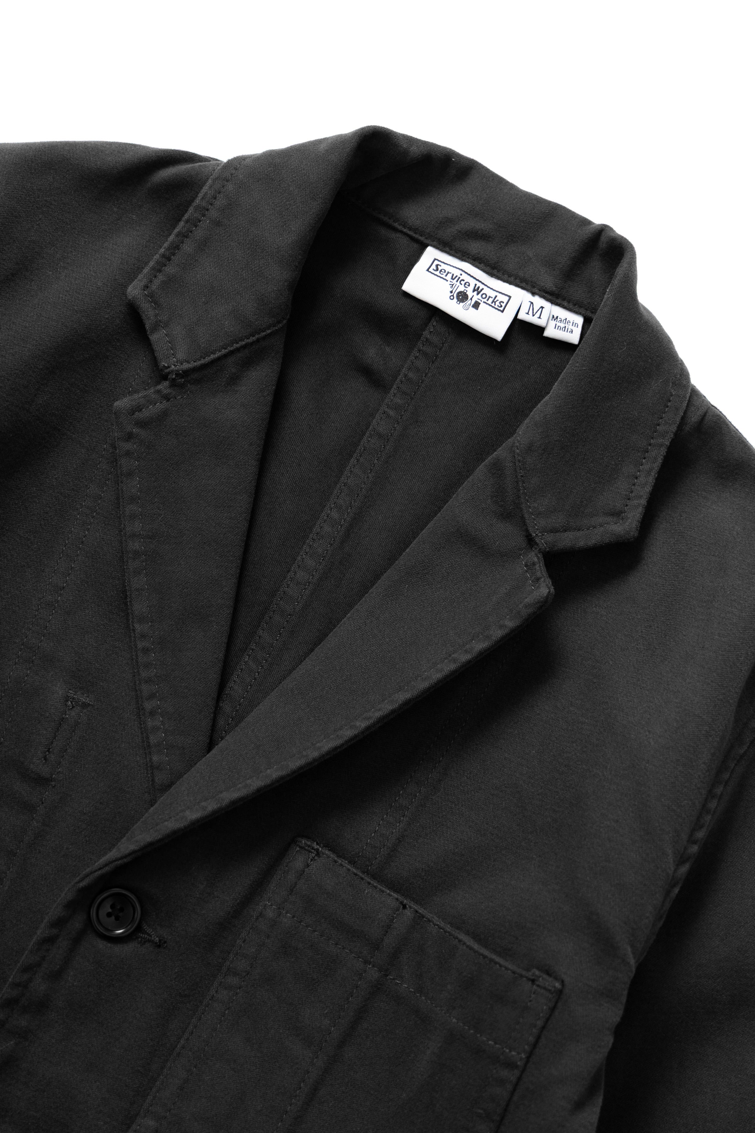 Service Works - Moleskin Server Suit Jacket - Black - Image 5