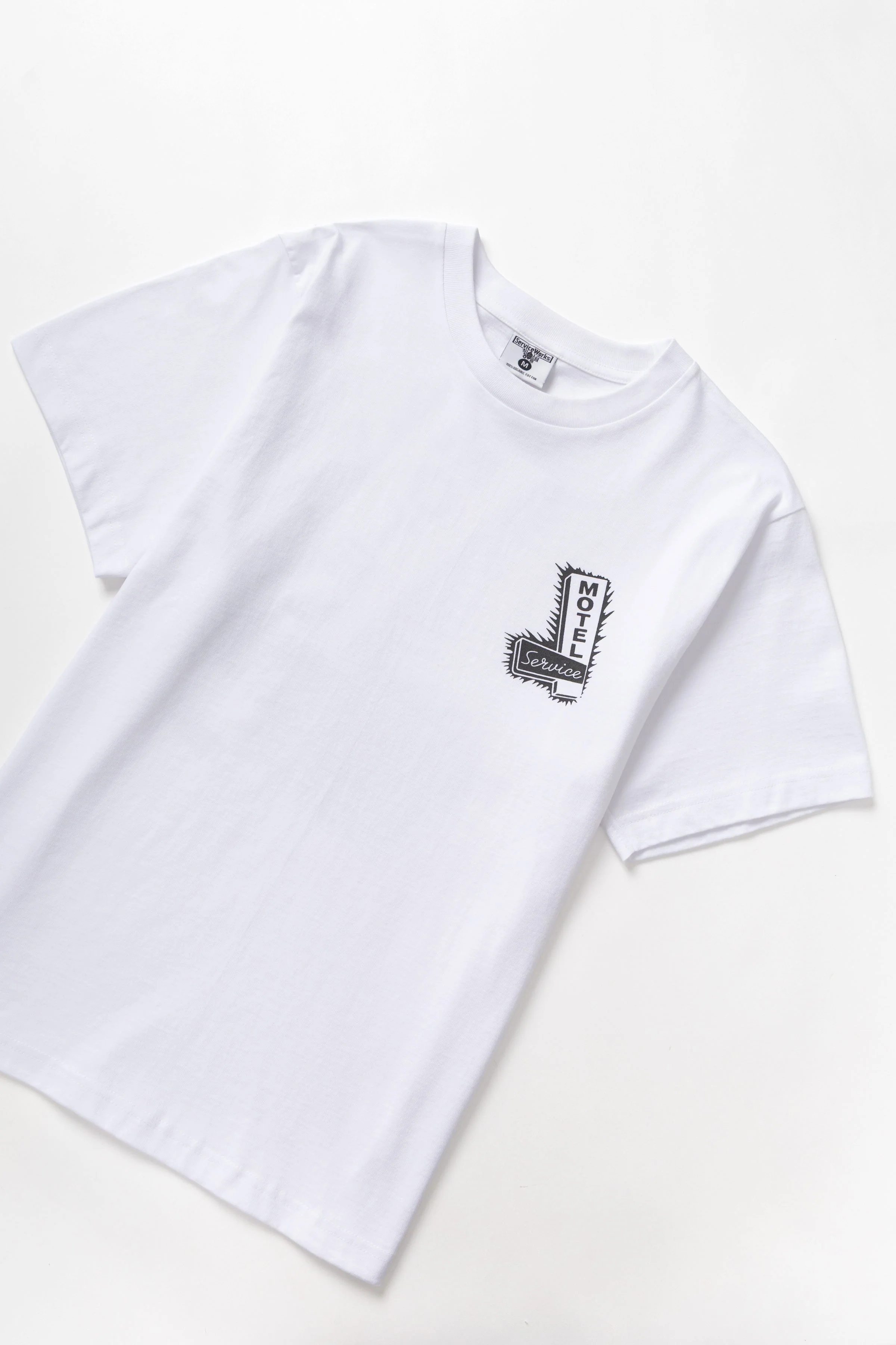 Service Works - Motel Tee - White - Image 2