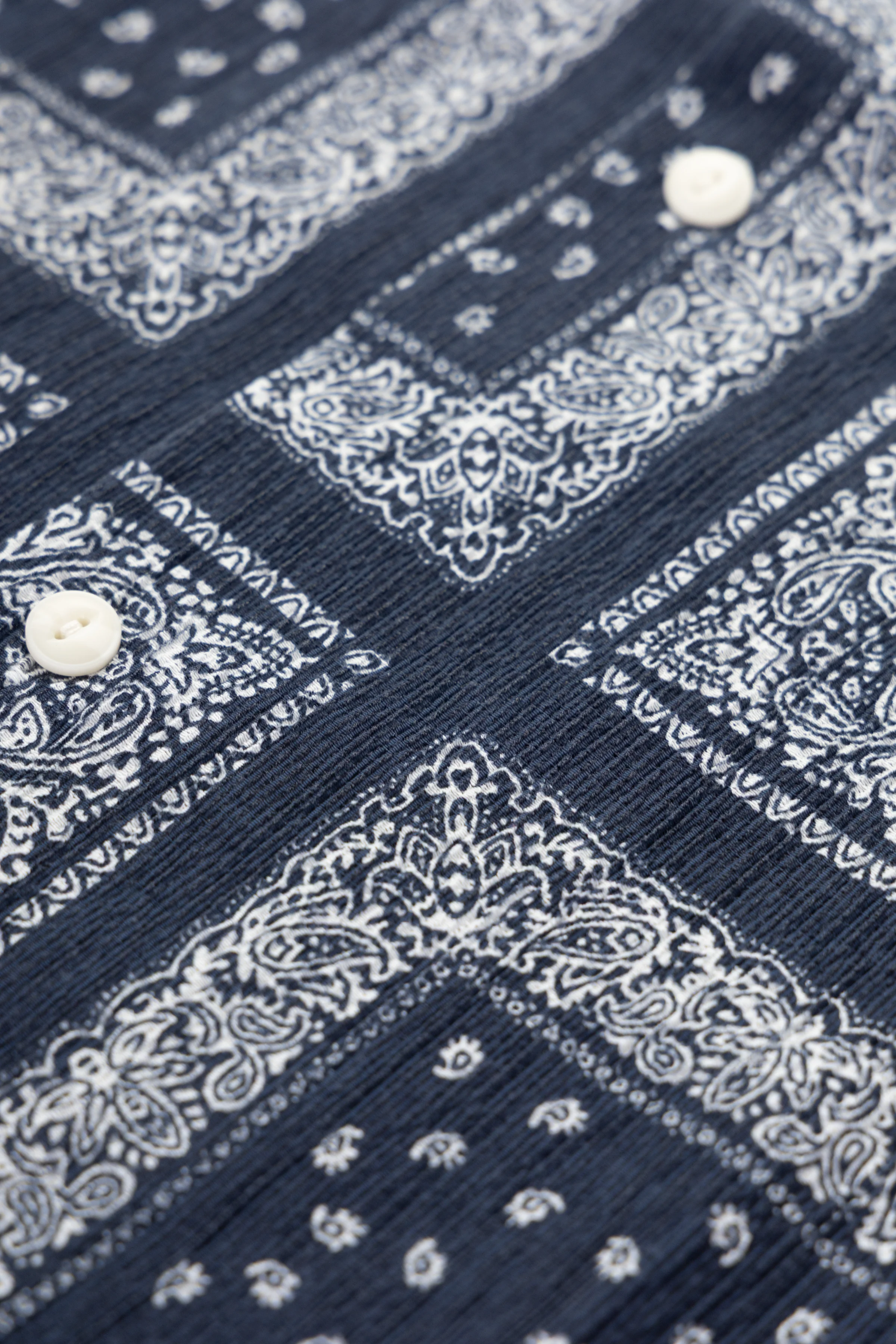 Non Stock MFG - Bandana Shirt - Navy - Image 4