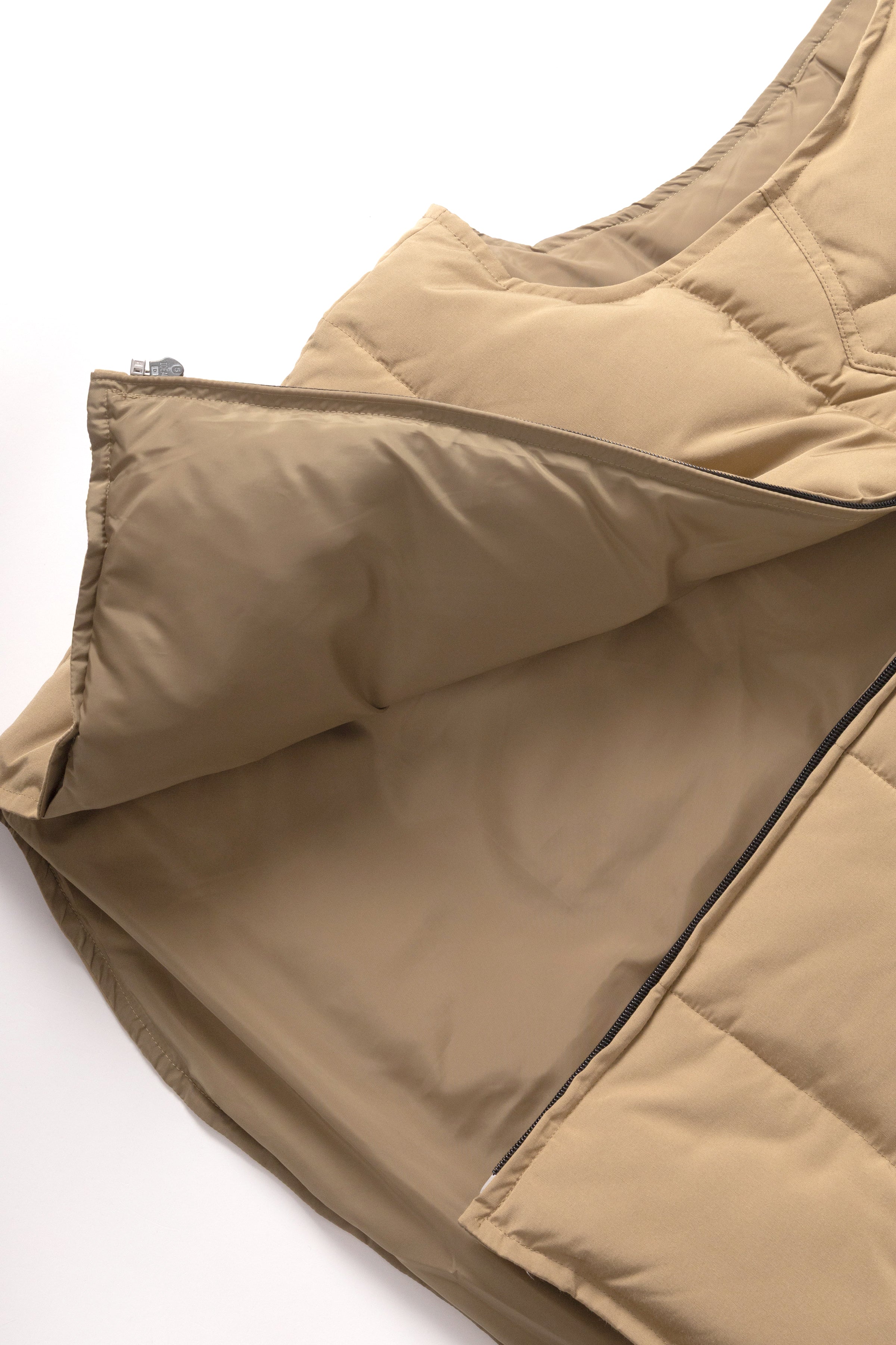 Non Stock MFG - Quilted Padded Vest - Khaki - Image 5
