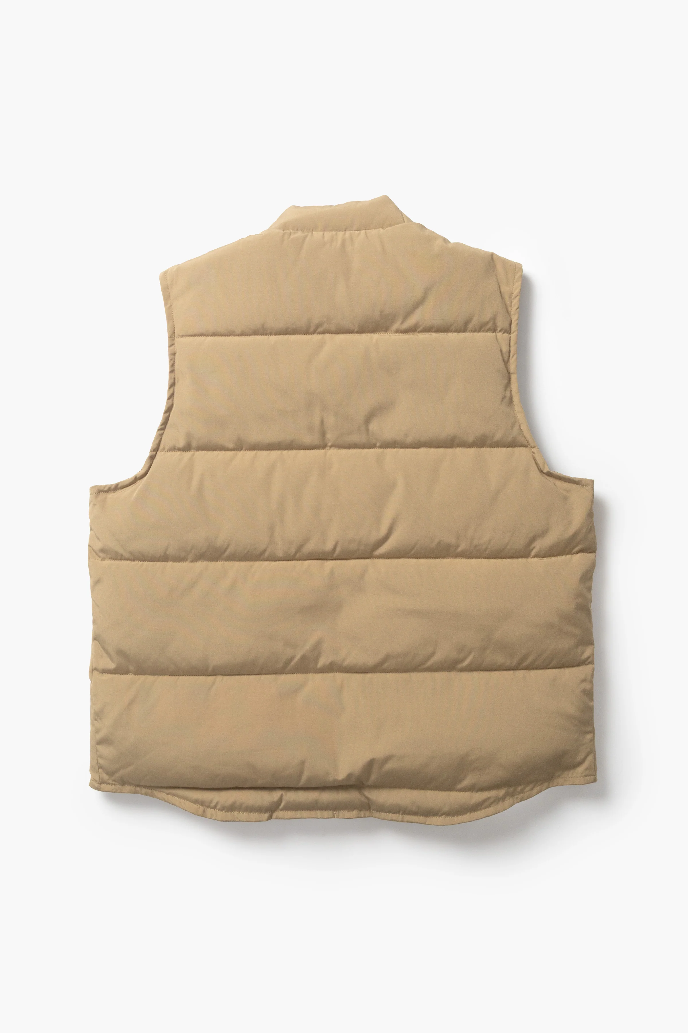 Non Stock MFG - Quilted Padded Vest - Khaki - Image 6