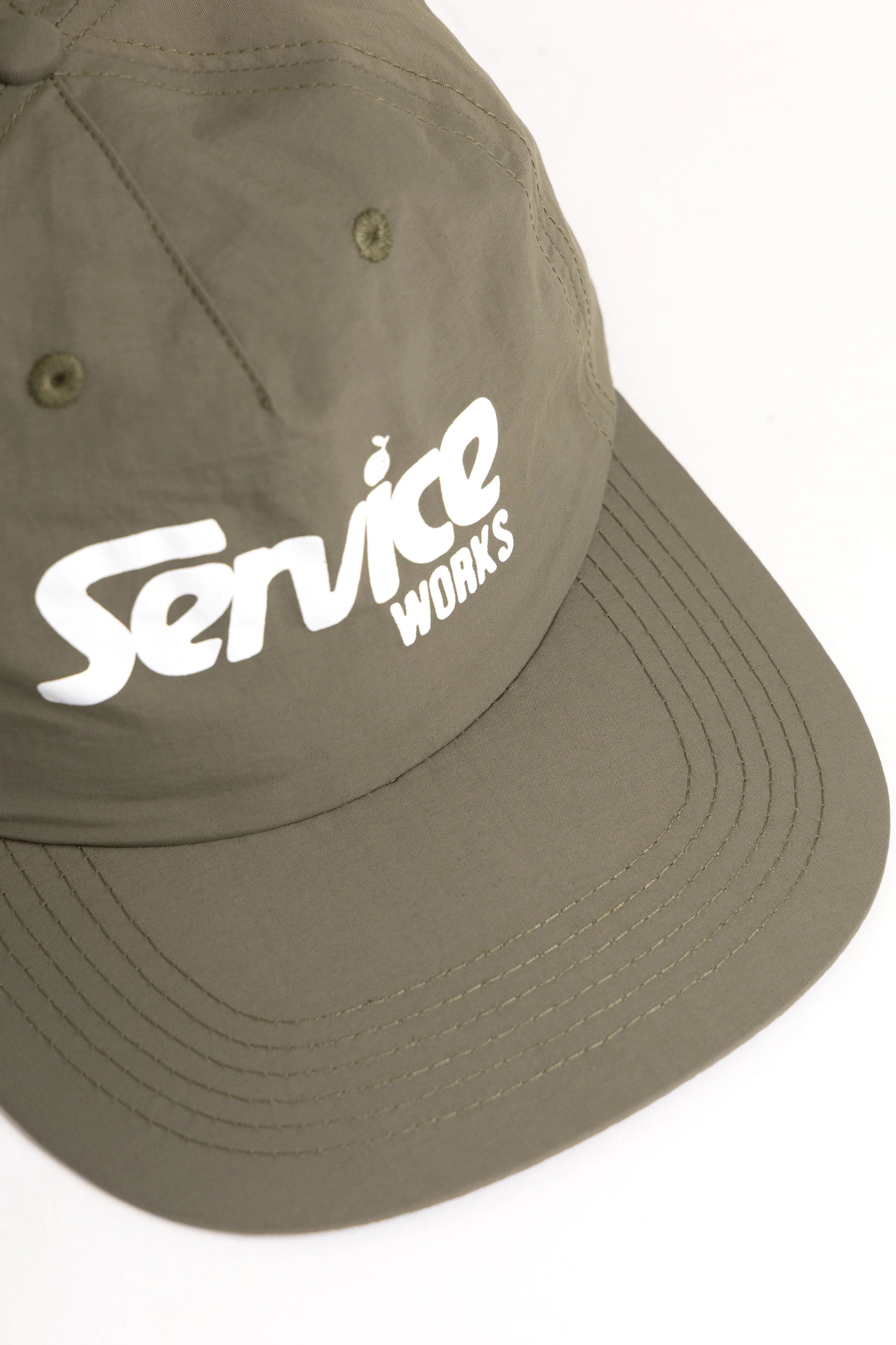 Service Works - Nylon Drivers Cap - Olive - Image 2