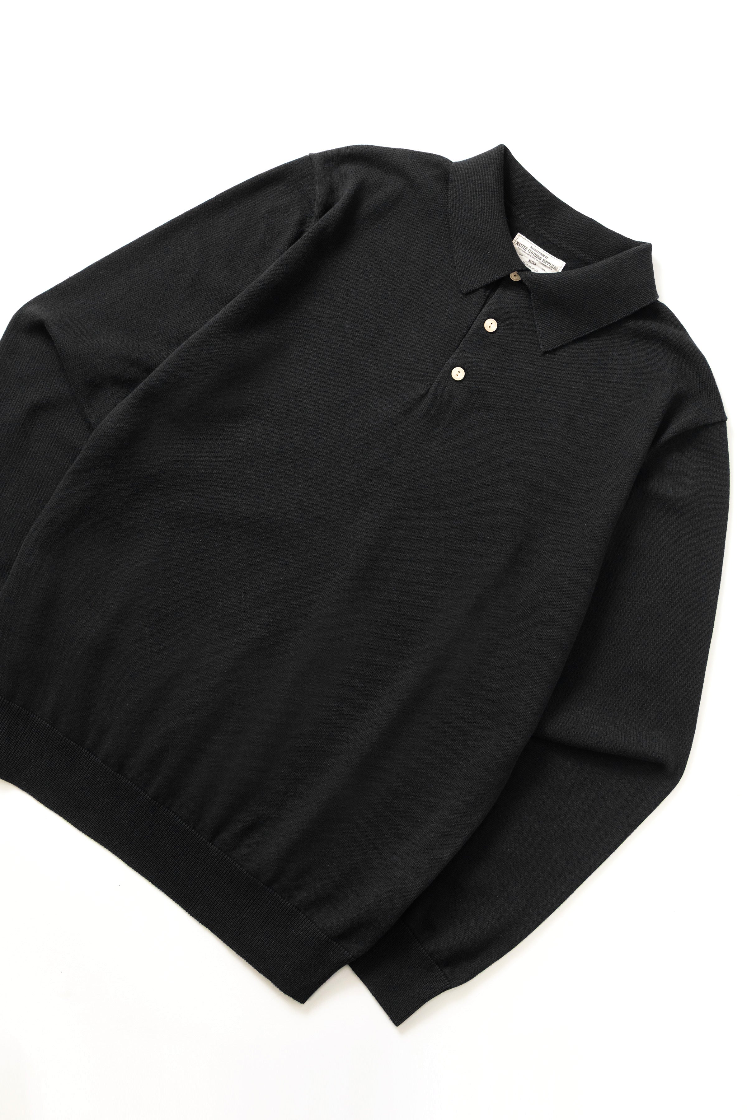 Okonkwo MFG - Three Button Polo - Black - Image 3