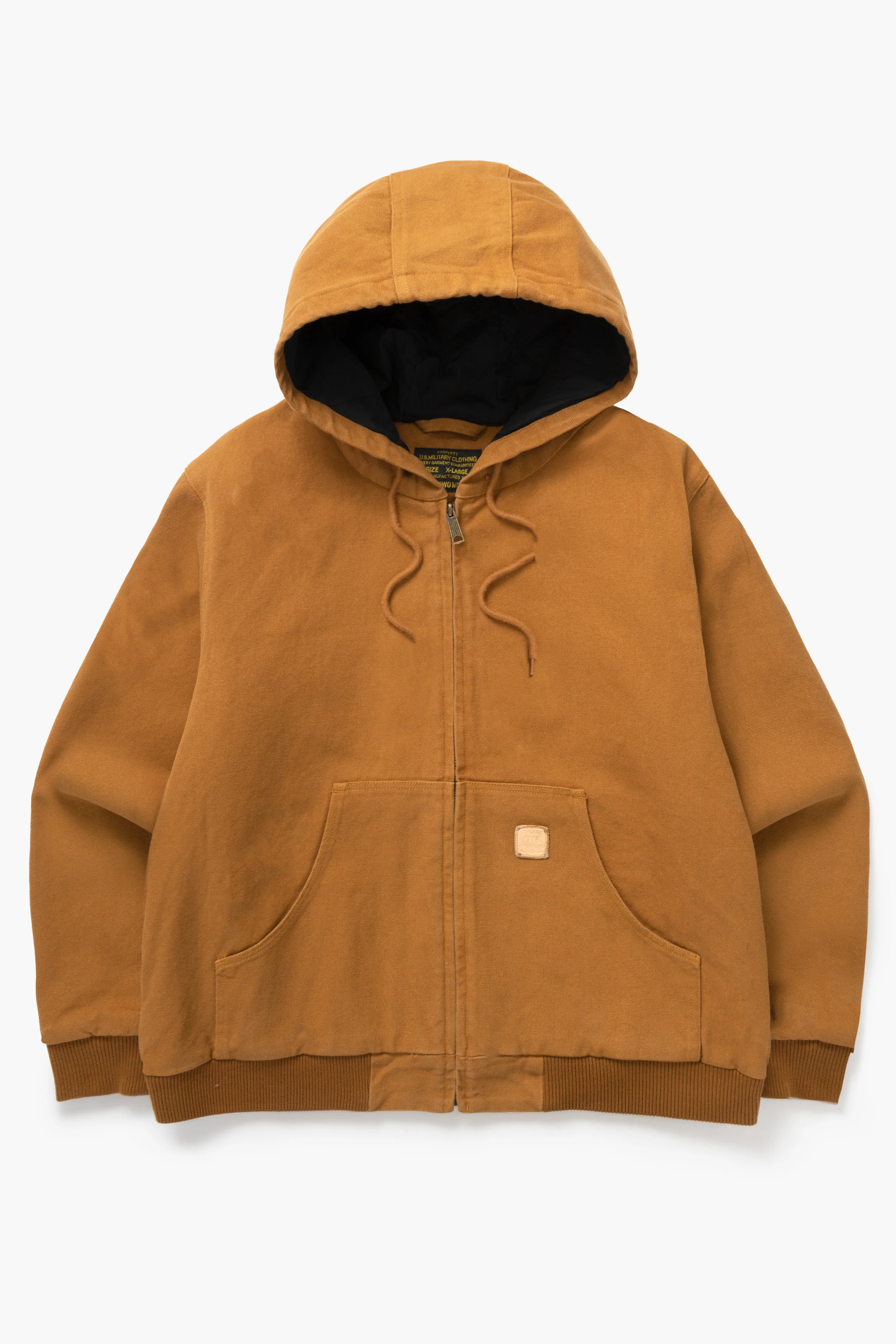 Okonkwo MFG - Canvas Hooded Jacket - Dark Khaki