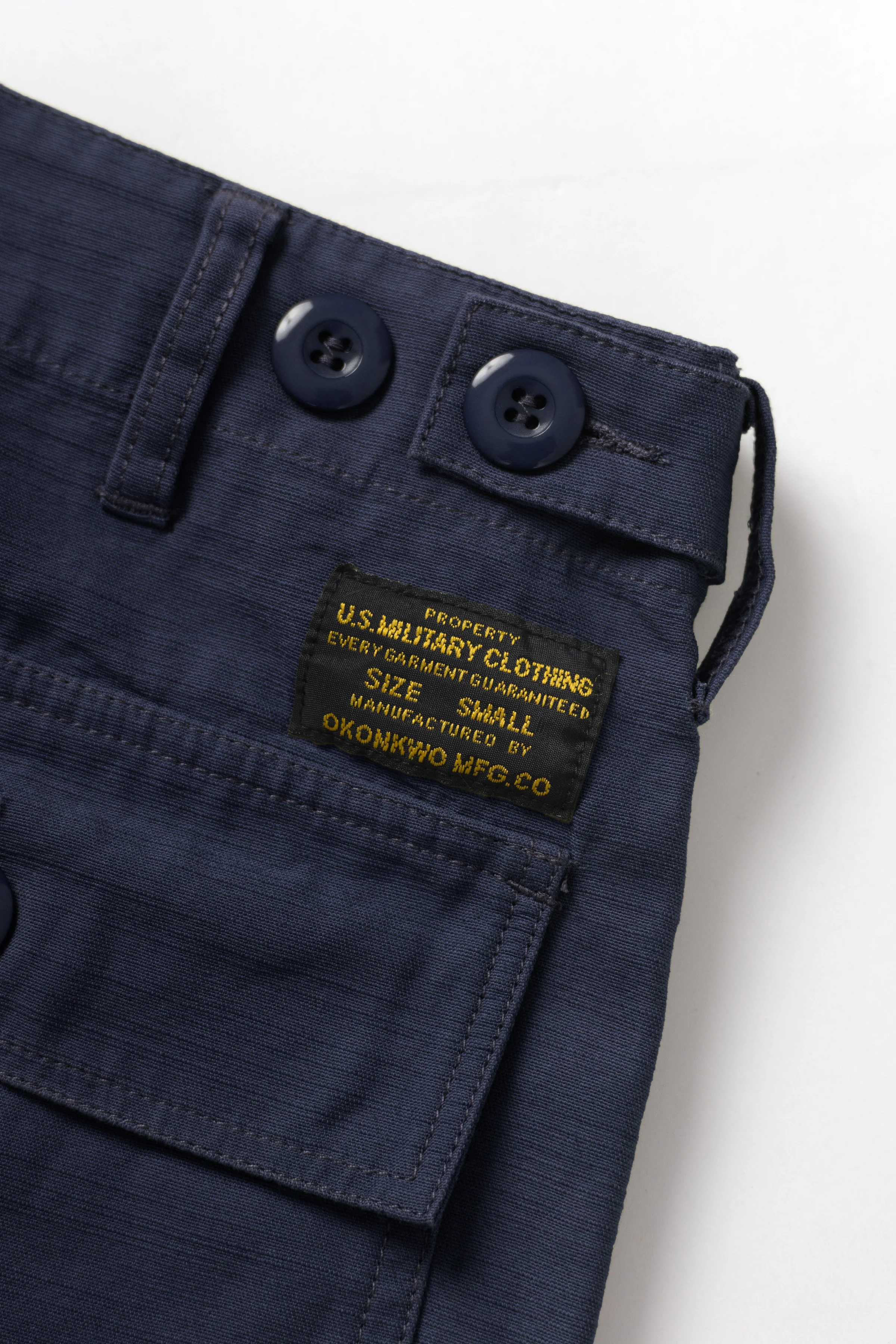 Okonkwo MFG - OG107 Fatigue Pants - Navy - Image 3