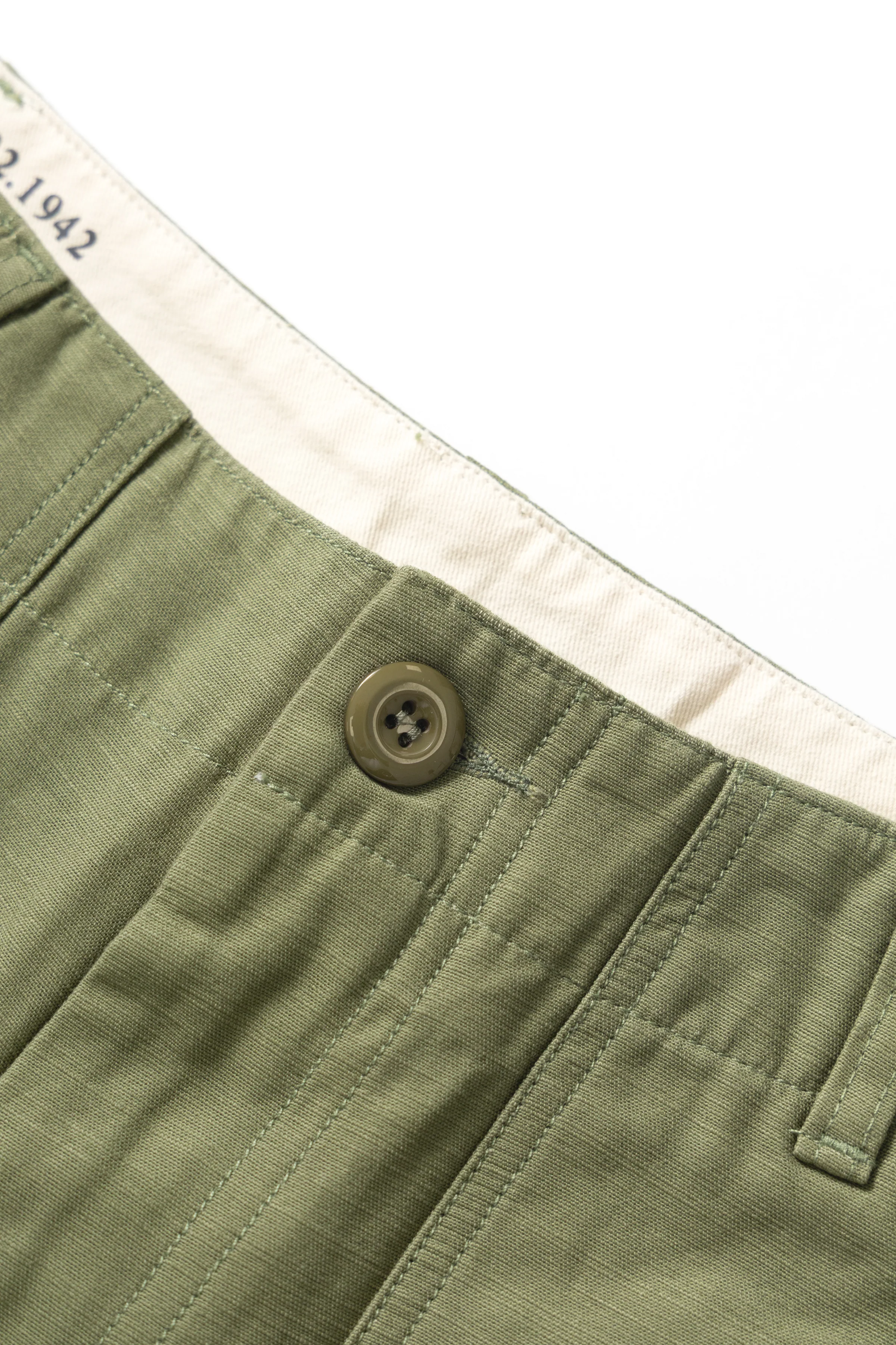 Okonkwo MFG - OG107 Fatigue Shorts - Green - Image 4