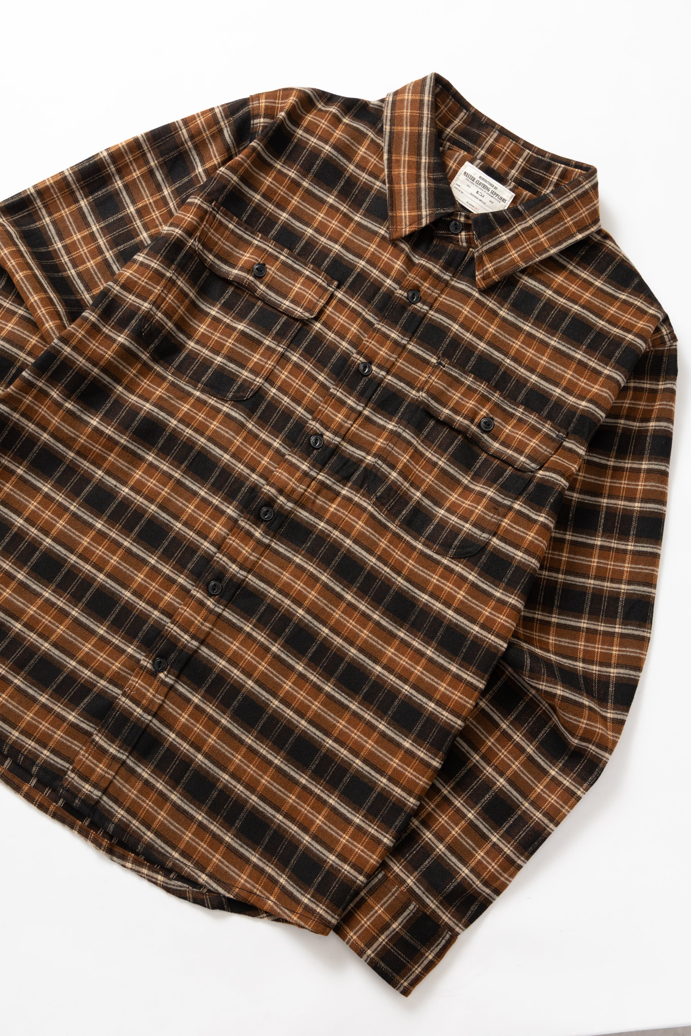 Okonkwo MFG - Plaid Shirt - Brown - Image 2