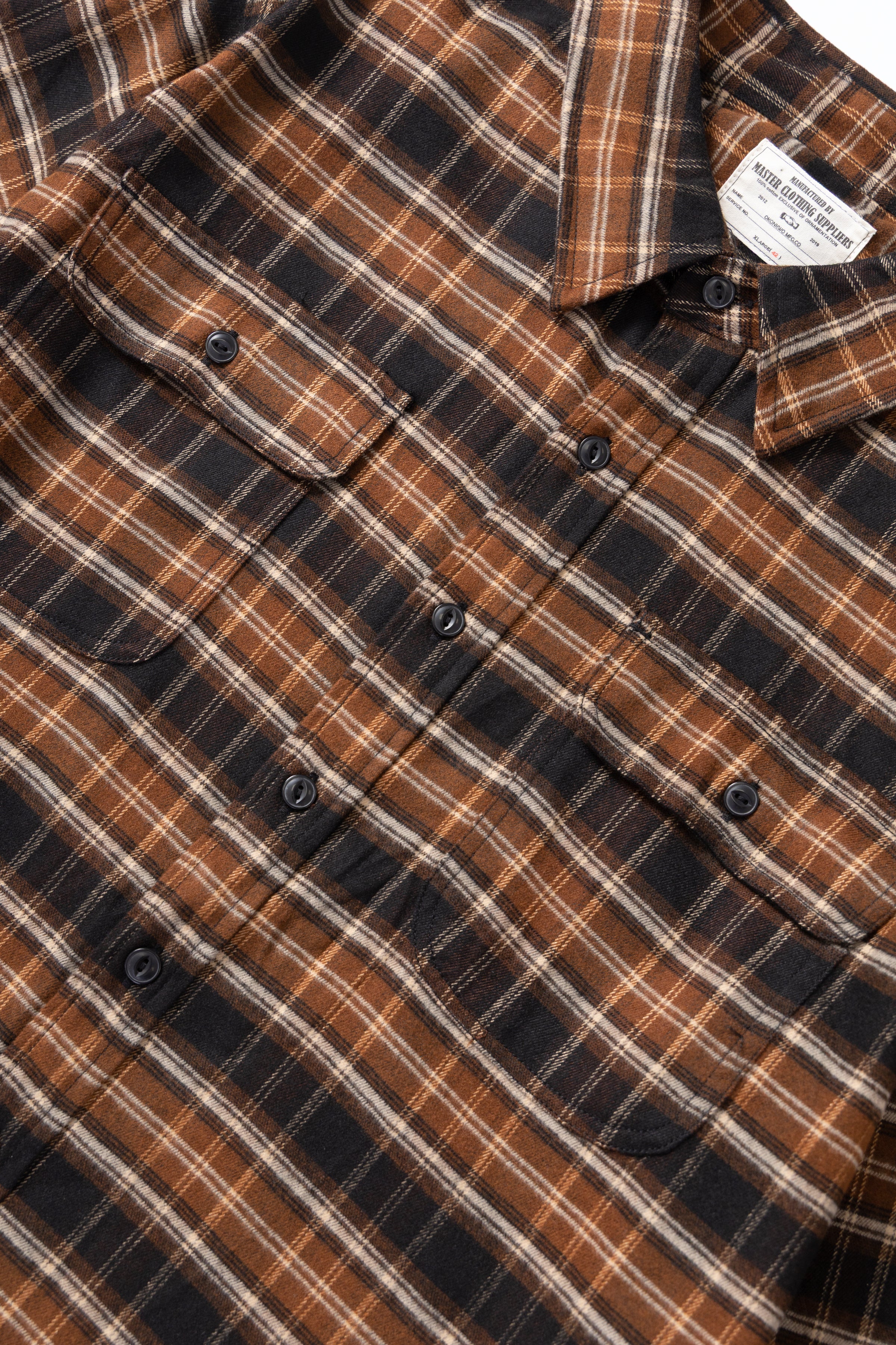 Okonkwo MFG - Plaid Shirt - Brown - Image 3