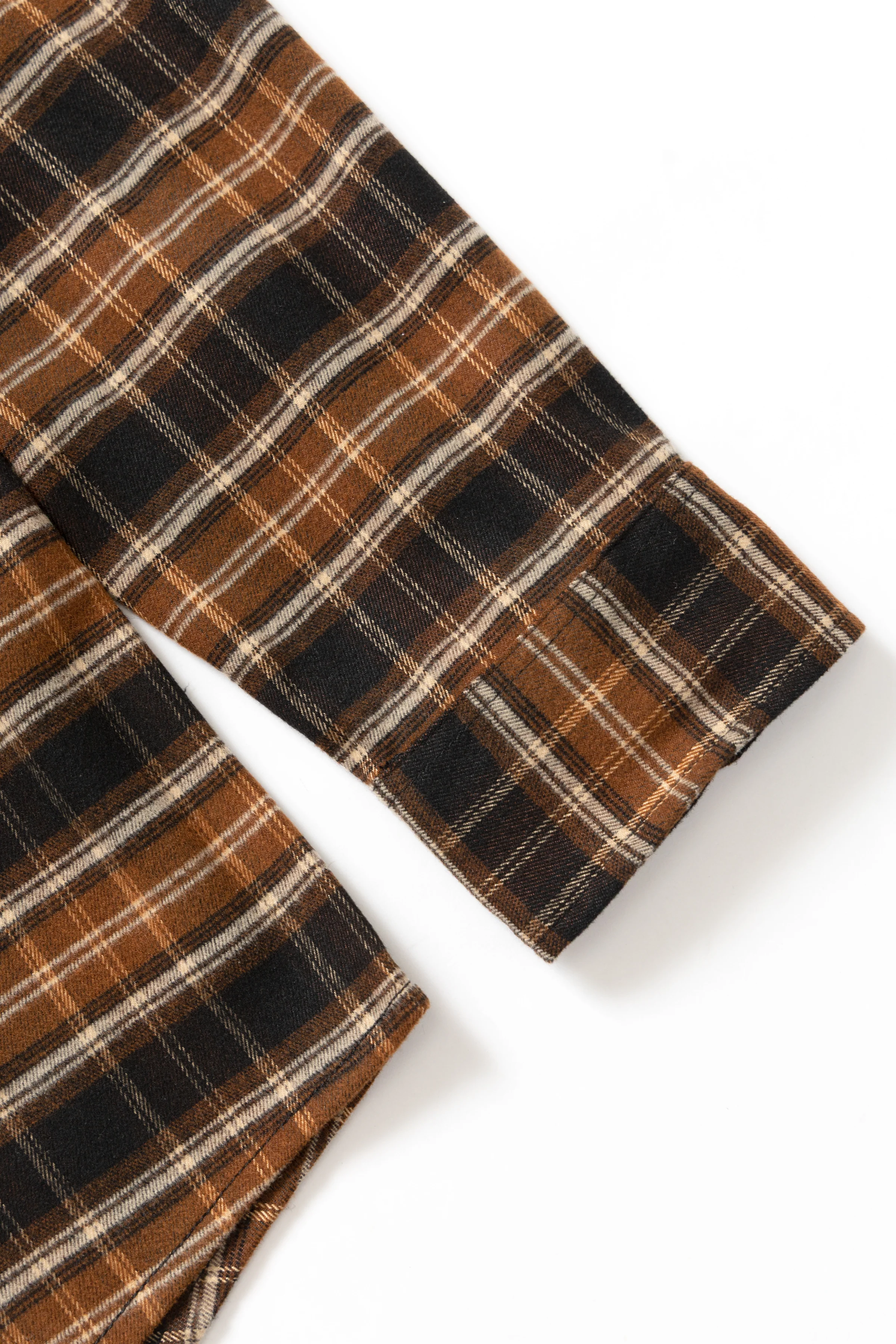 Okonkwo MFG - Plaid Shirt - Brown - Image 4