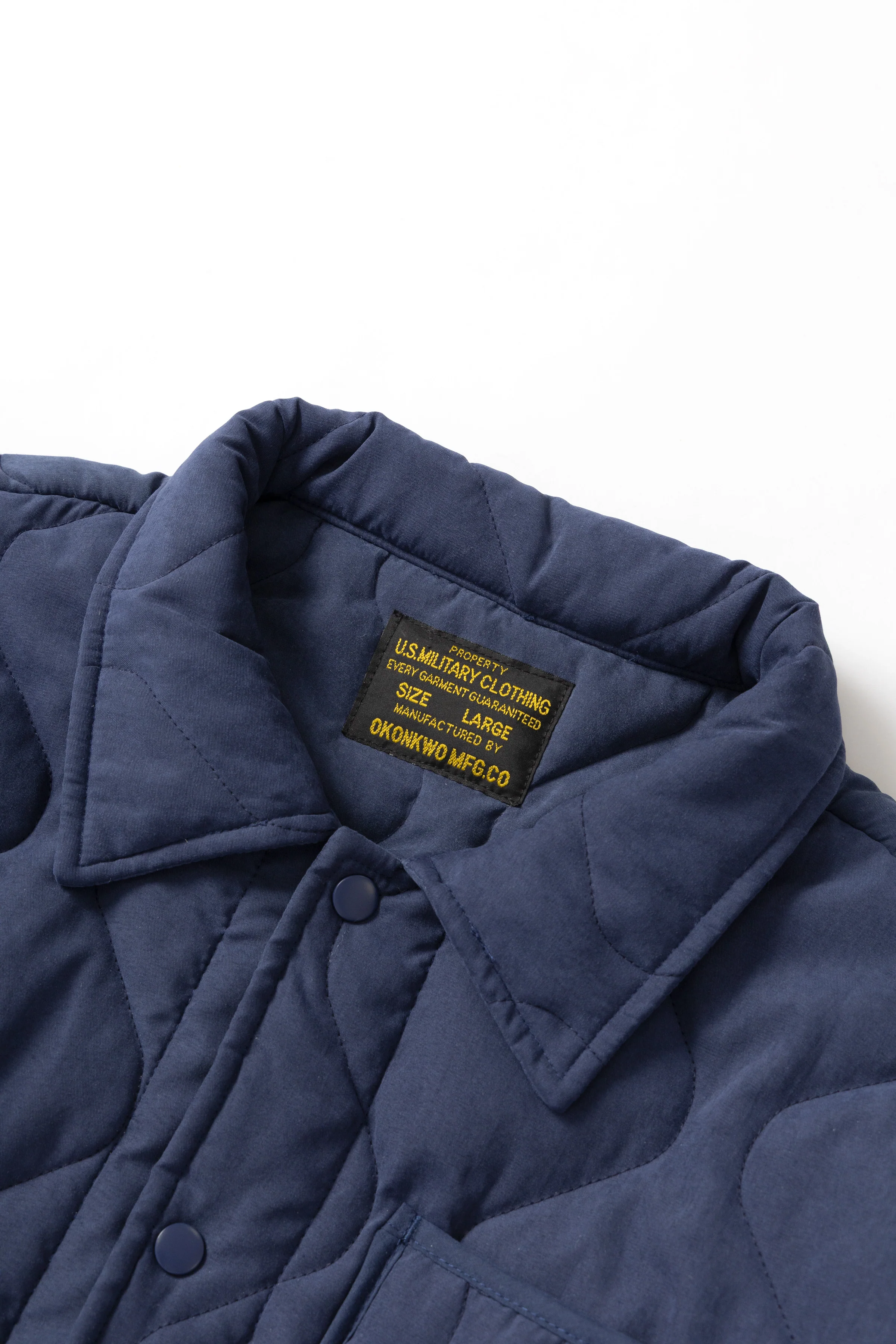 Okonkwo MFG - Quilted Jacket - Blue - Image 5