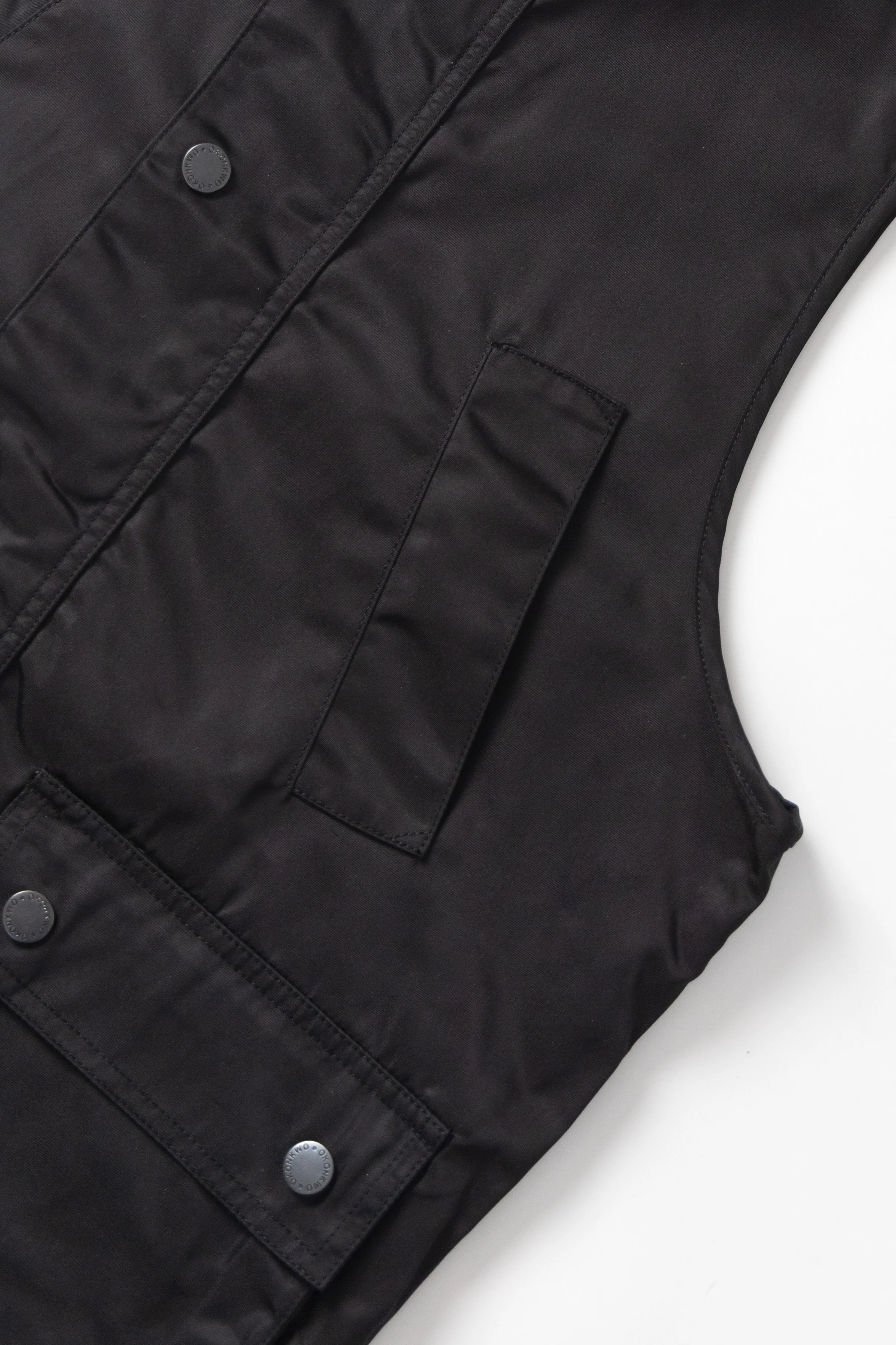 Okonkwo MFG - Sleeveless Shooting Jacket - Black - Image 5