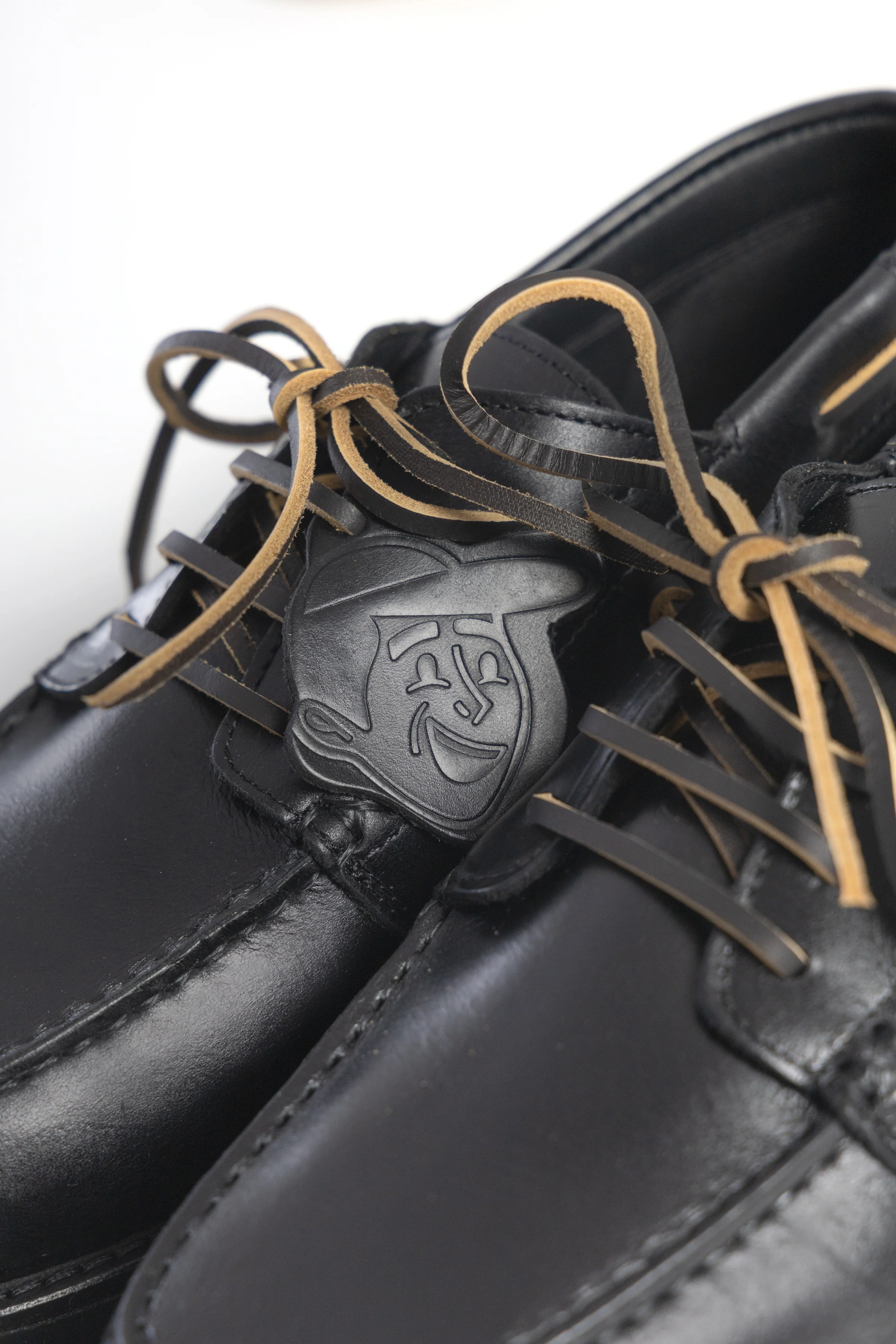 Pompeii - Bristol Boat Shoe - Black - Image 3