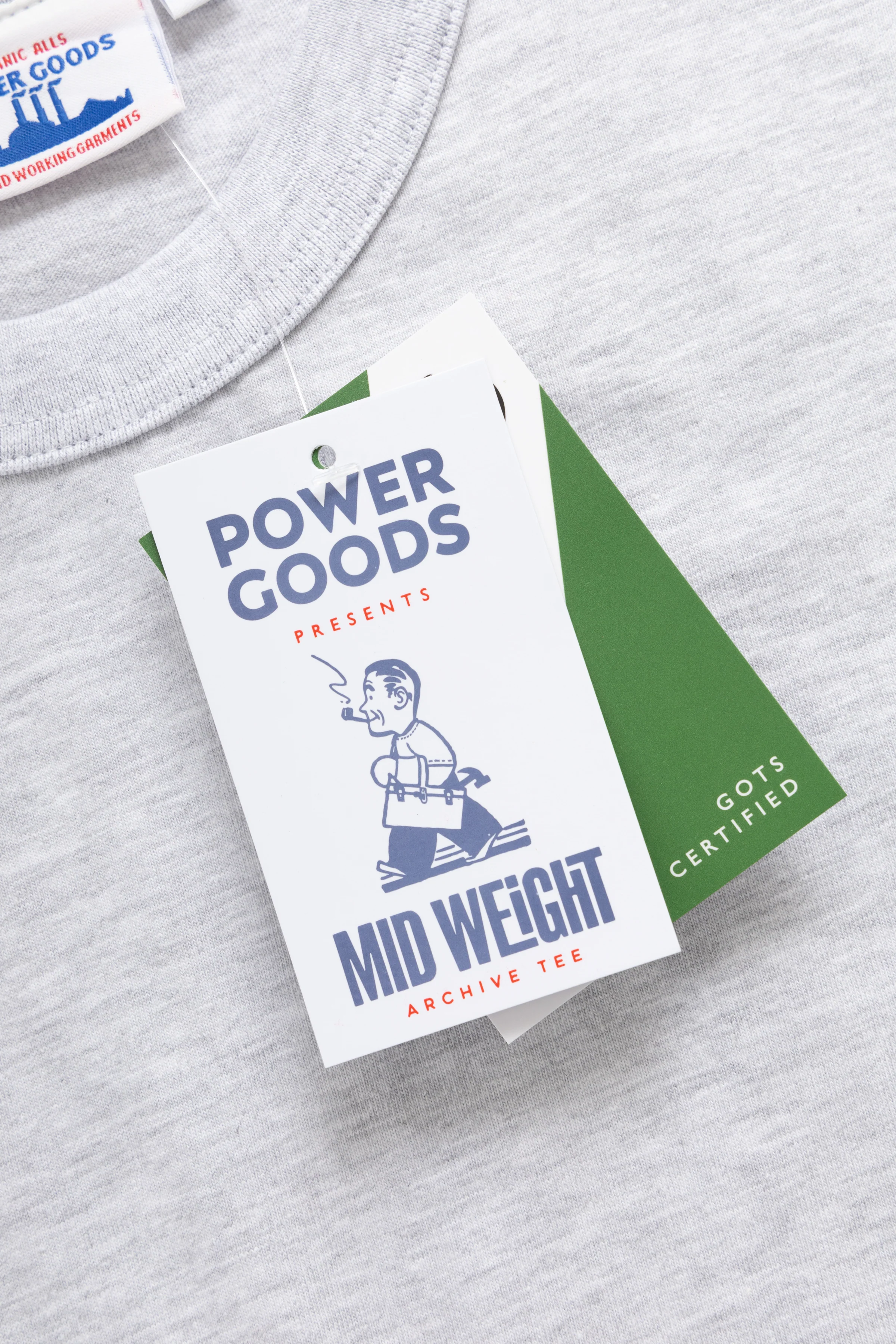 Power Goods - Archive T-Shirt Two Pack - Ash - Image 4
