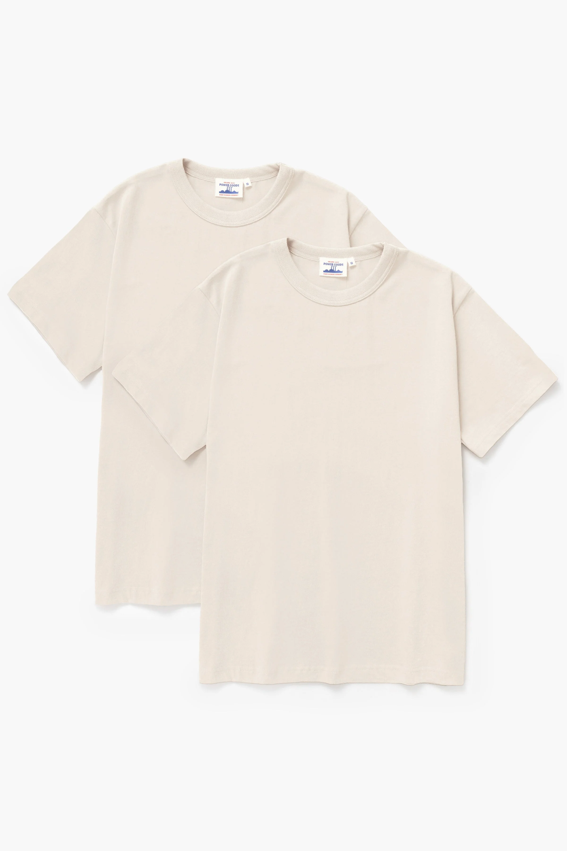 Power Goods - Archive T-Shirt Two Pack - Putty
