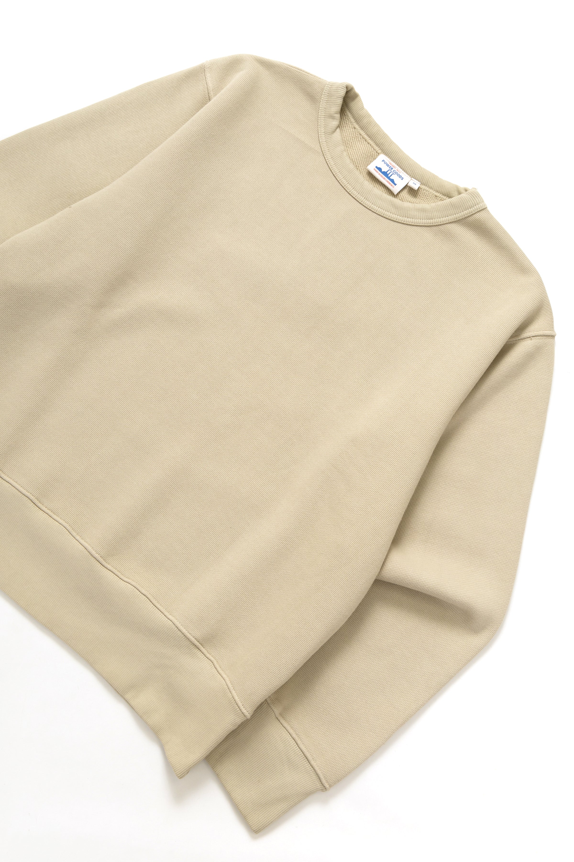 Power Goods - Loopback Crewneck - Bone - Image 5