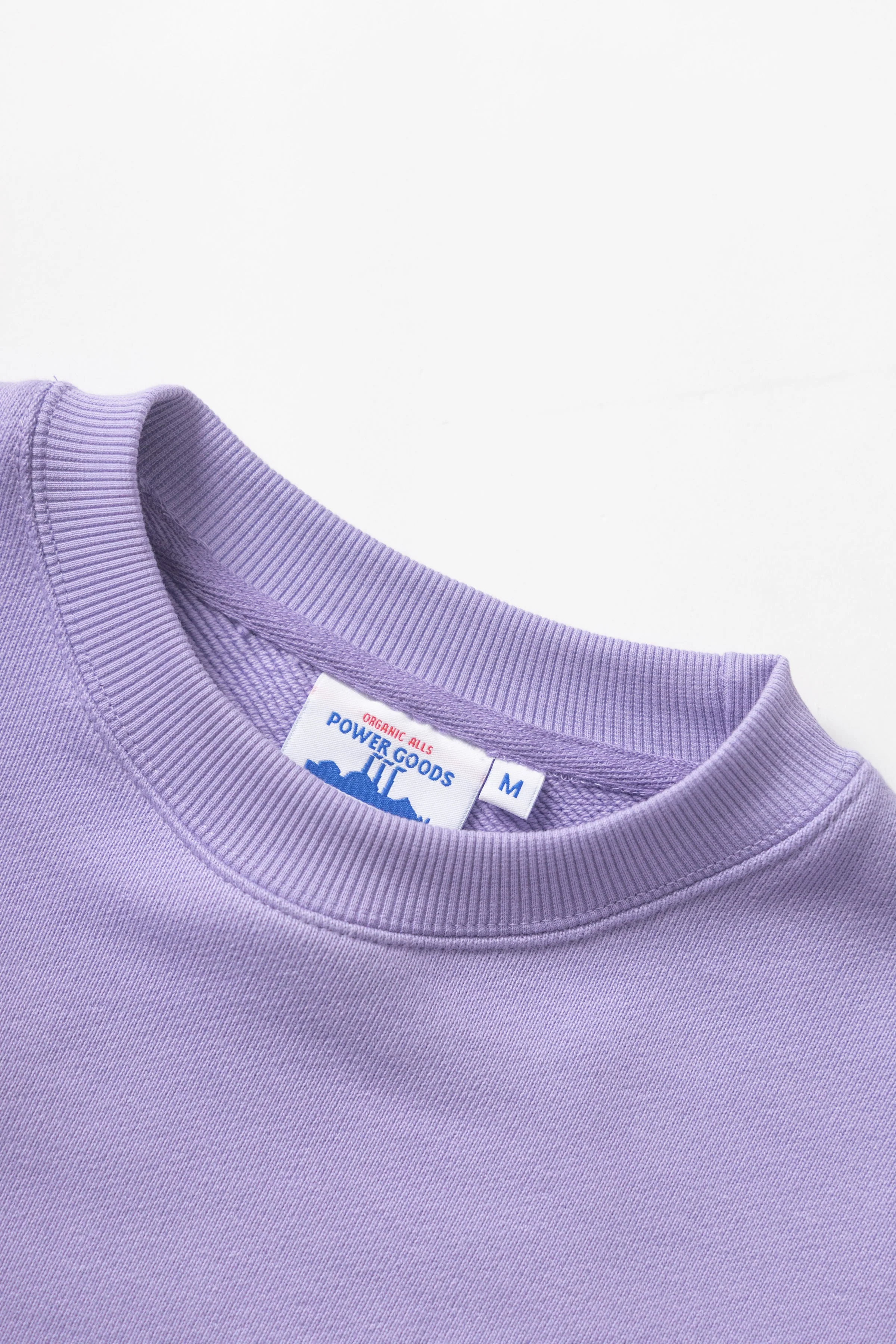 Power Goods - Loopback Crewneck - Dusty Violet - Image 5
