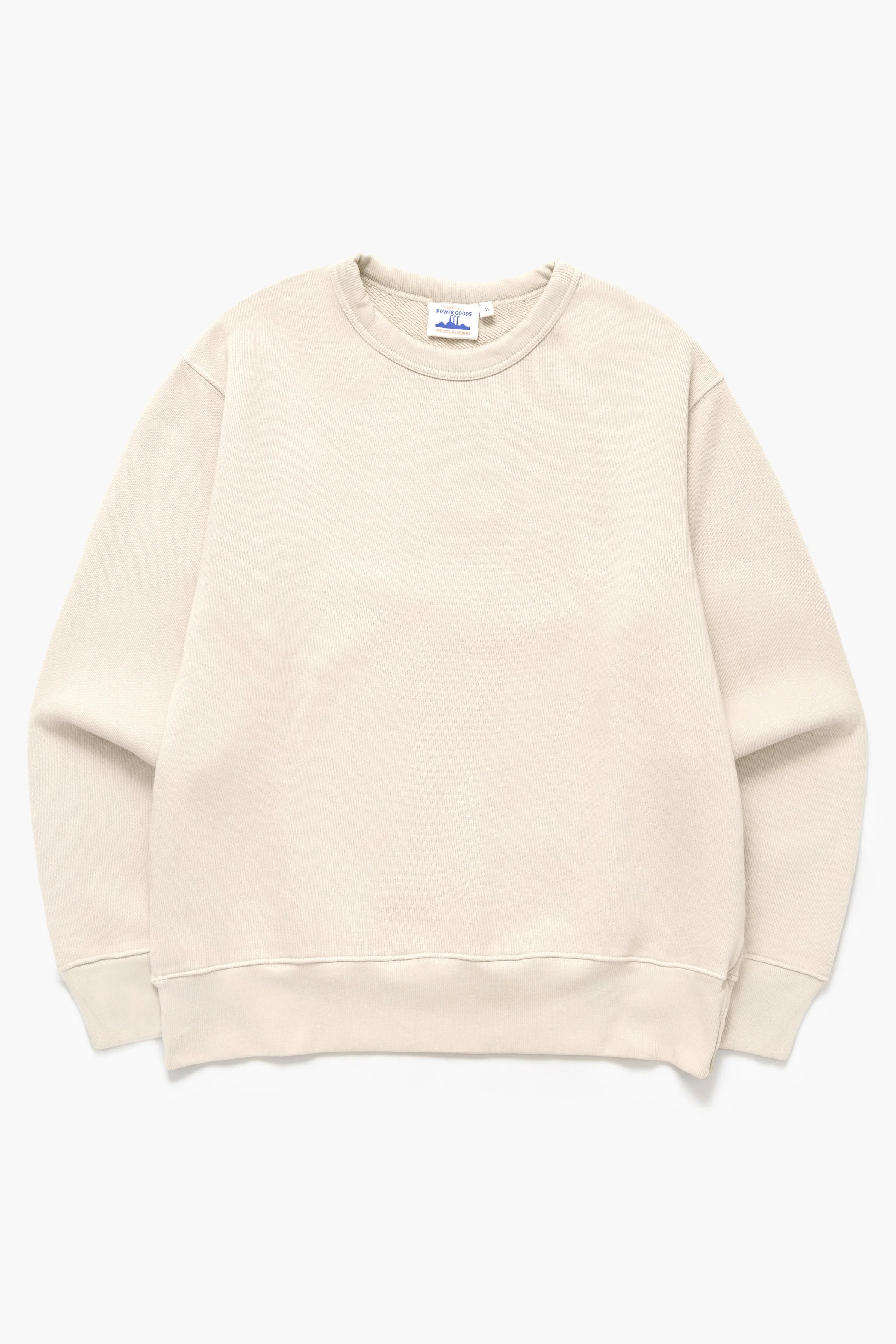 Power Goods - Loopback Crewneck - Putty