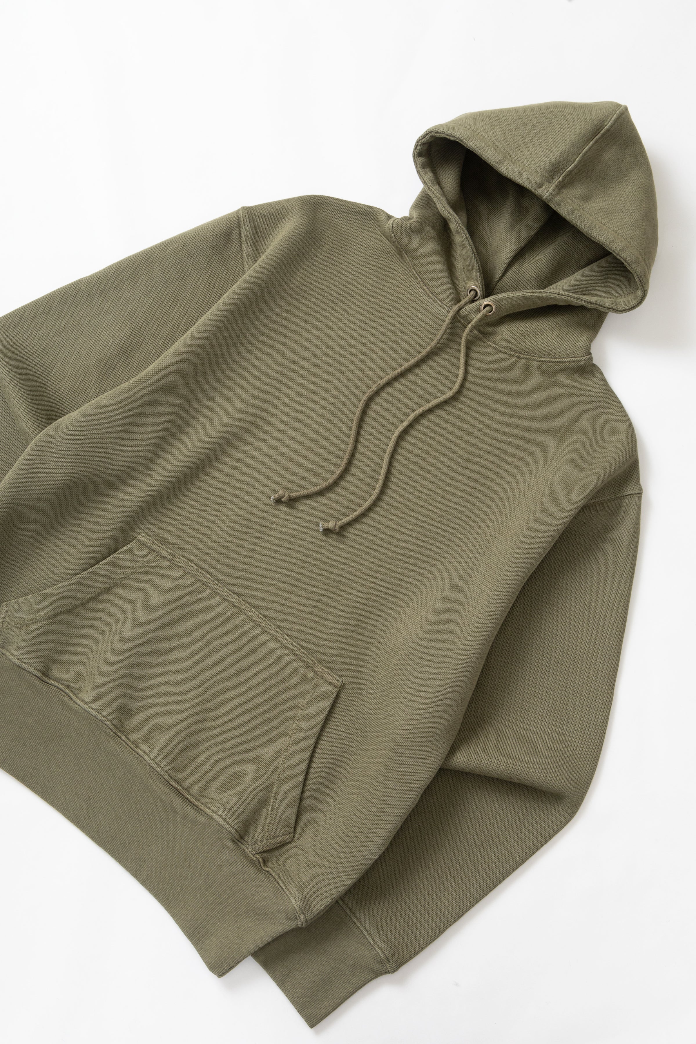 Power Goods - Loopback Hoodie - Olive - Image 3