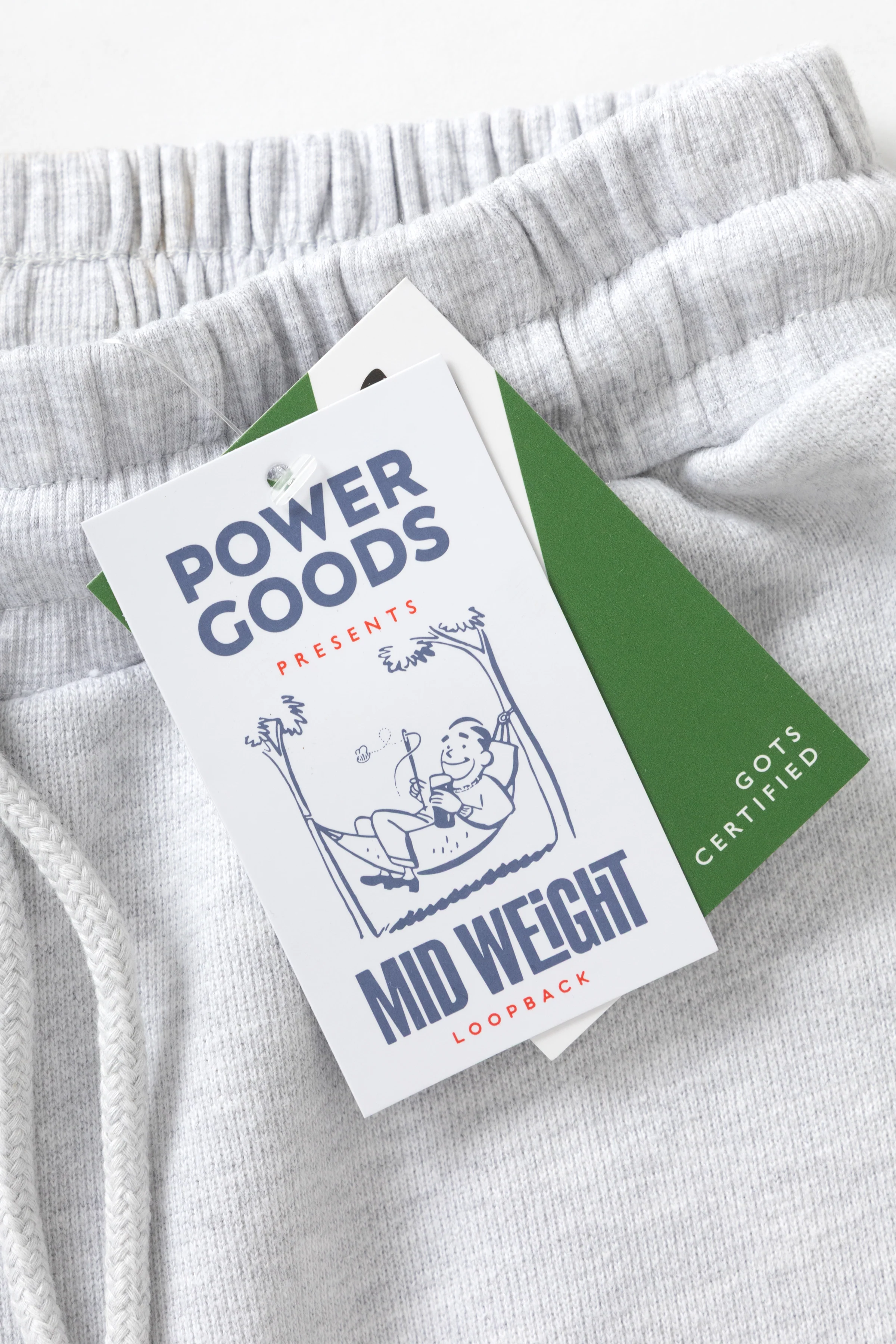 Power Goods - Loopback Sweatpants - Ash - Image 2