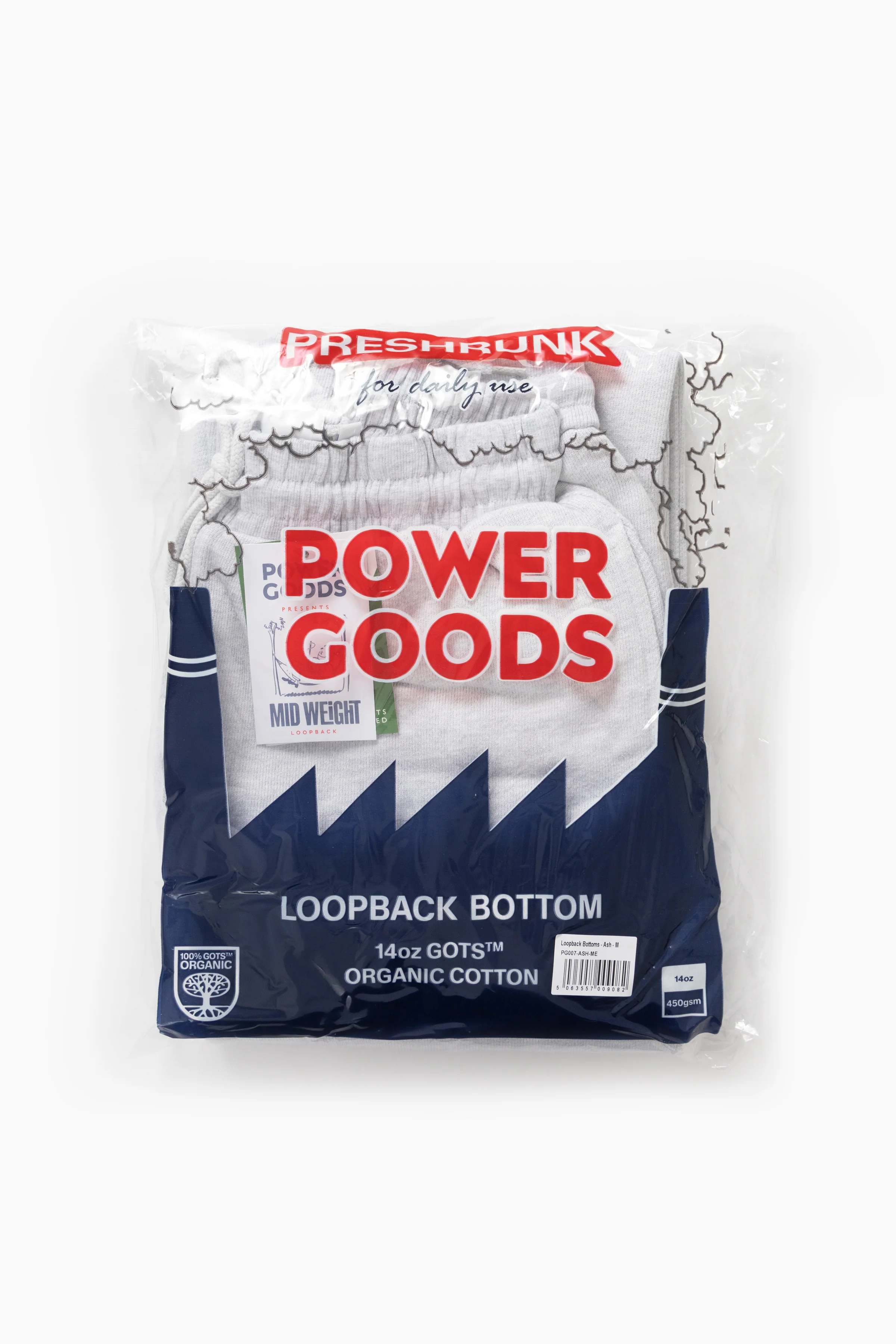 Power Goods - Loopback Sweatpants - Ash - Image 8