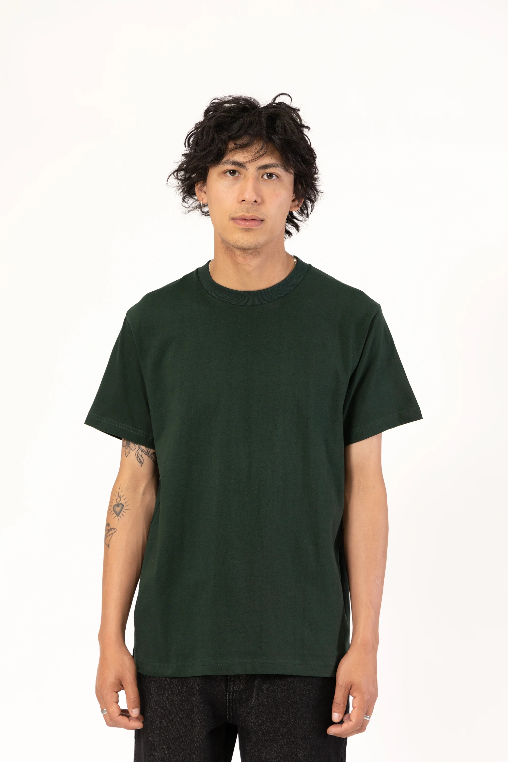 Power Goods - Everyday Tee - Forest Green - Image 6