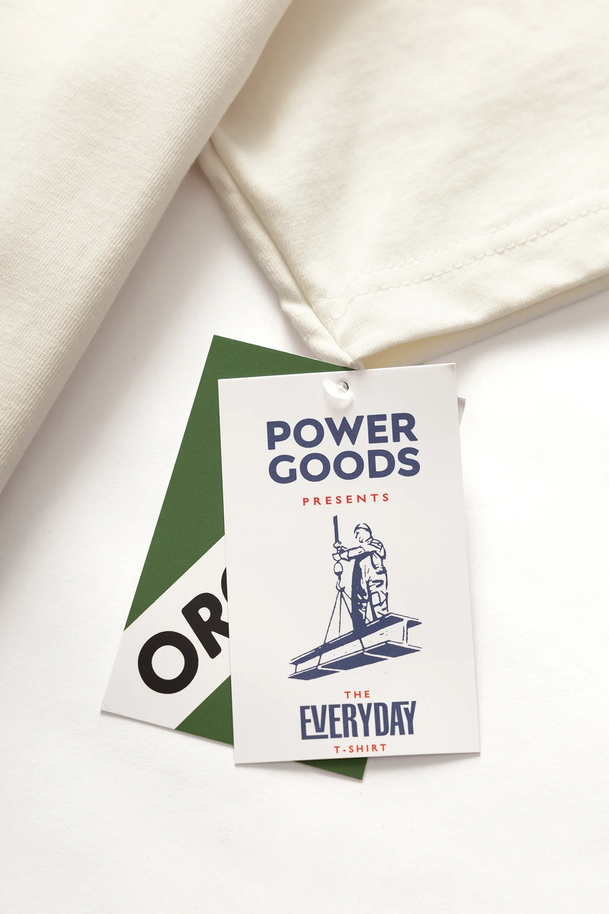 Power Goods - Everyday Tee - Vanilla - Image 3