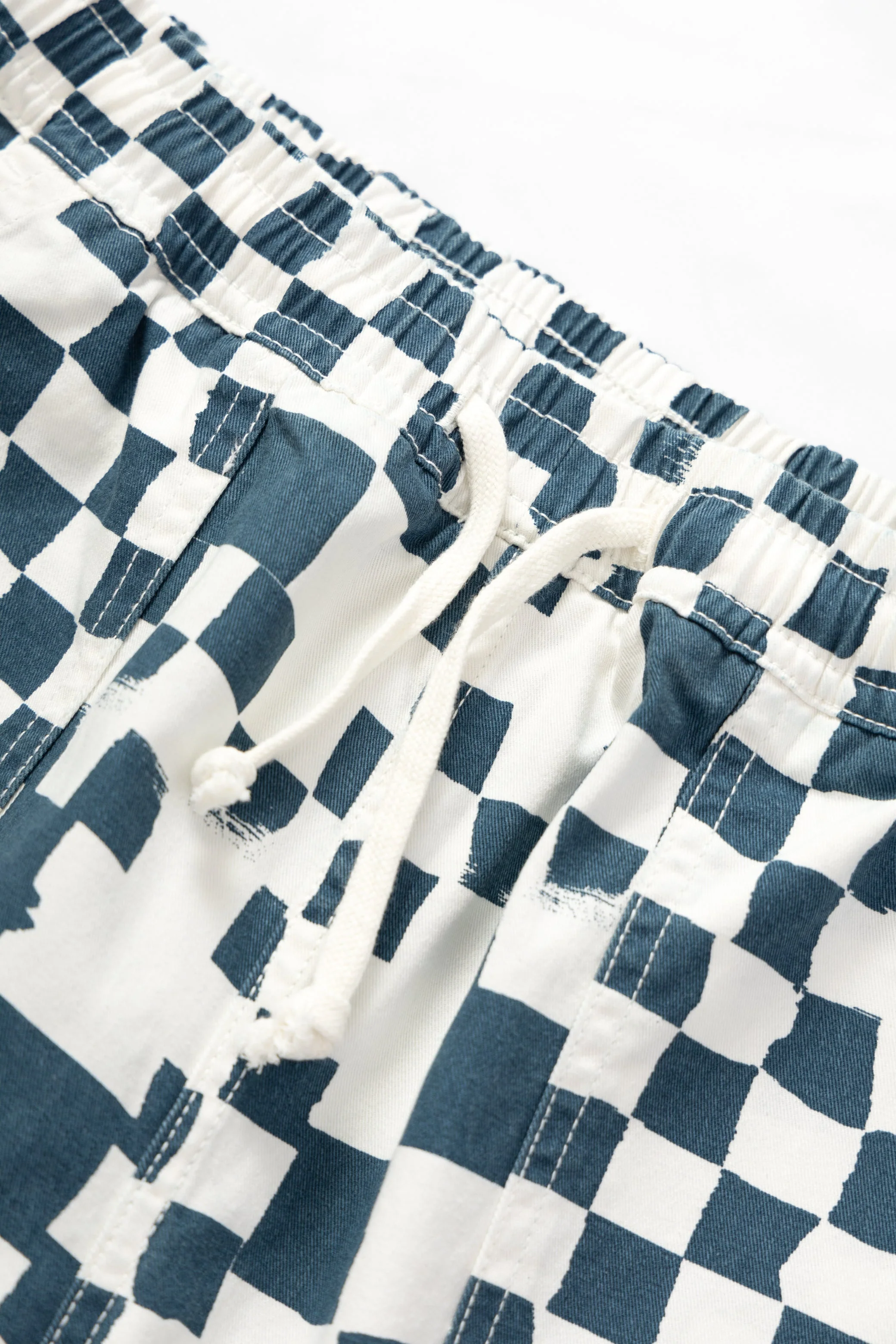 Service Works - Printed Chef Pants - Teal Checker - Image 3