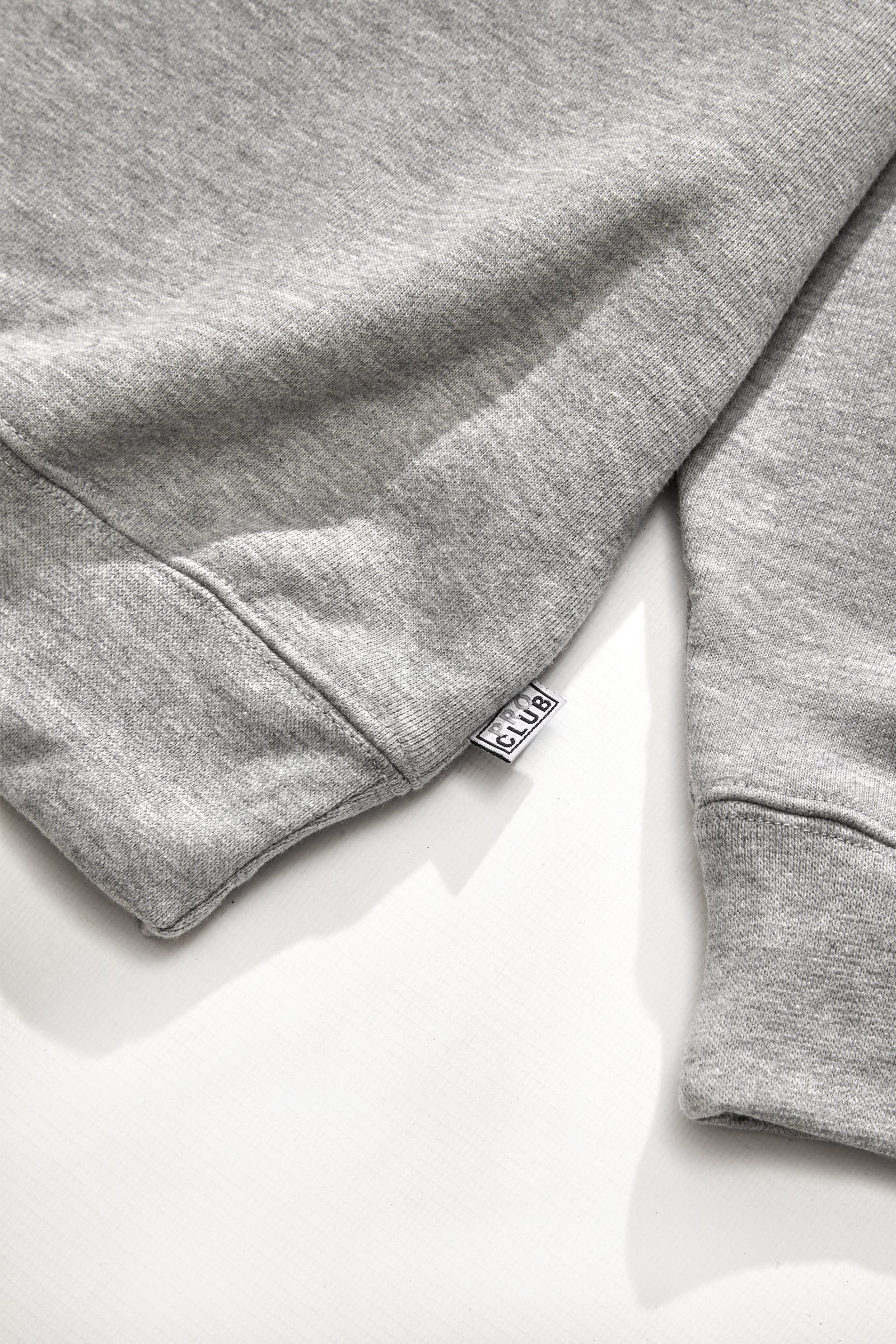 Pro Club - Heavyweight Crewneck Sweatshirt - Heather Grey - Image 3