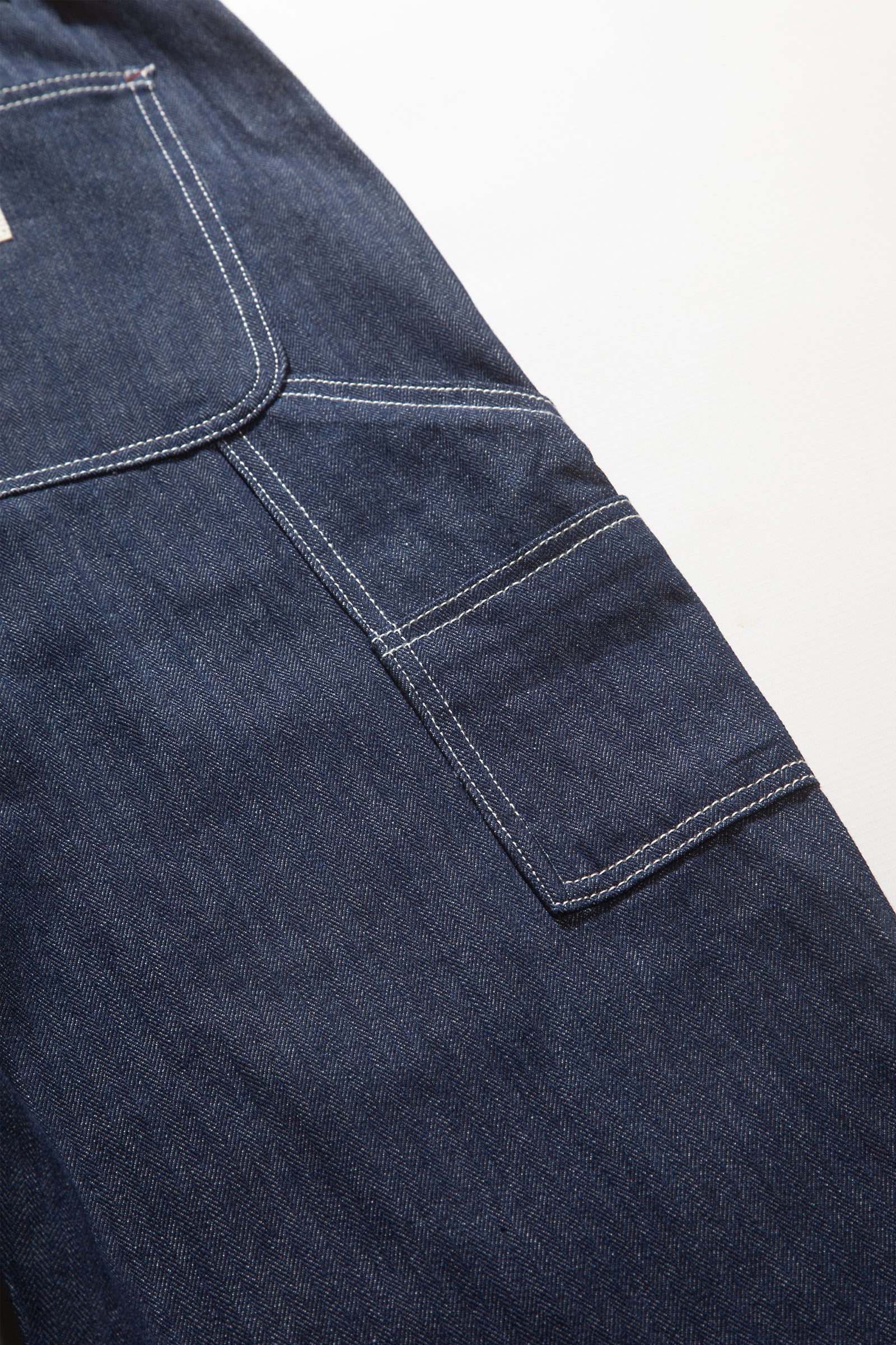 Red Ruggison - Contrast Carpenter Pants - Indigo - Image 7