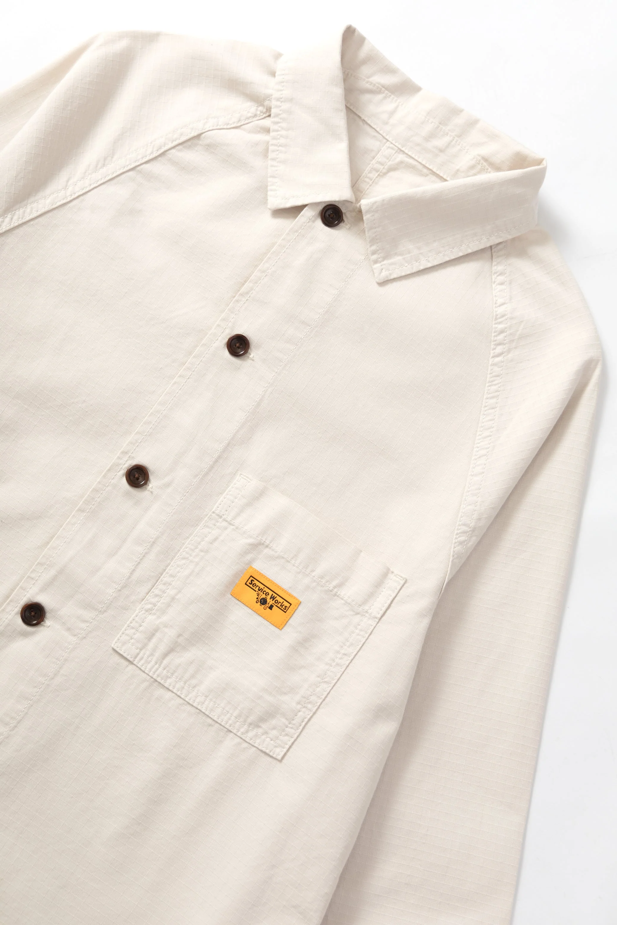 Service Works - Ripstop Front Of House Jacket - Bone - Image 5