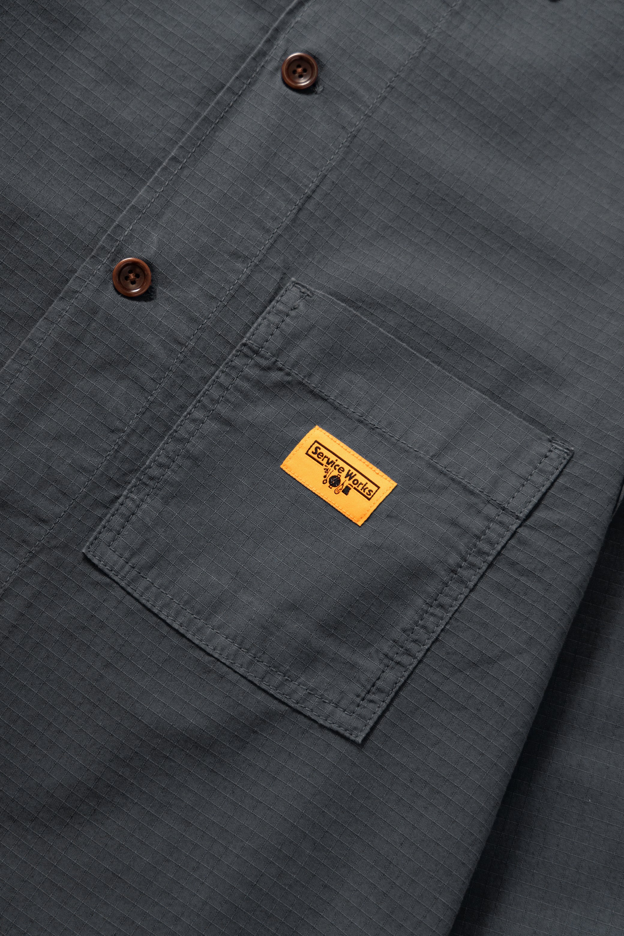 Service Works - Ripstop Front Of House Jacket - Washed Black - Image 5