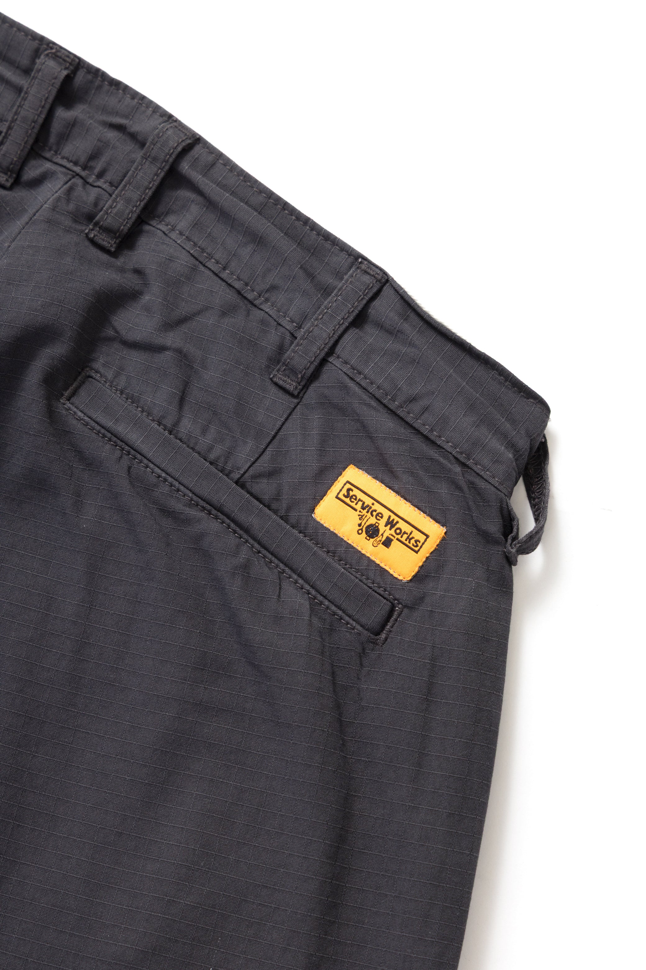 Service Works - Ripstop Part Timer Pant - Washed Black - Image 6