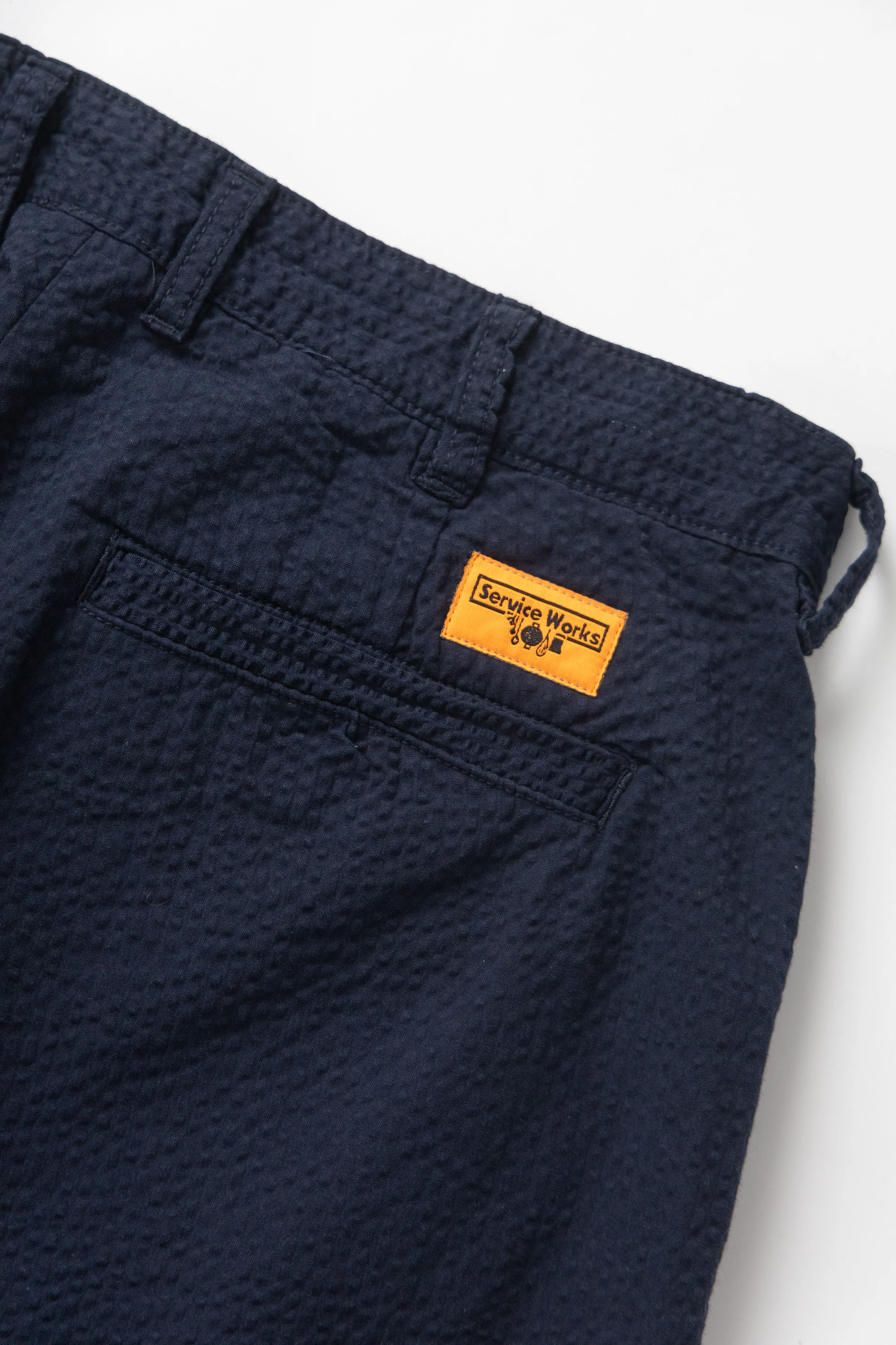 Service Works - Seersucker Part Timer Pant - Dark Navy - Image 4