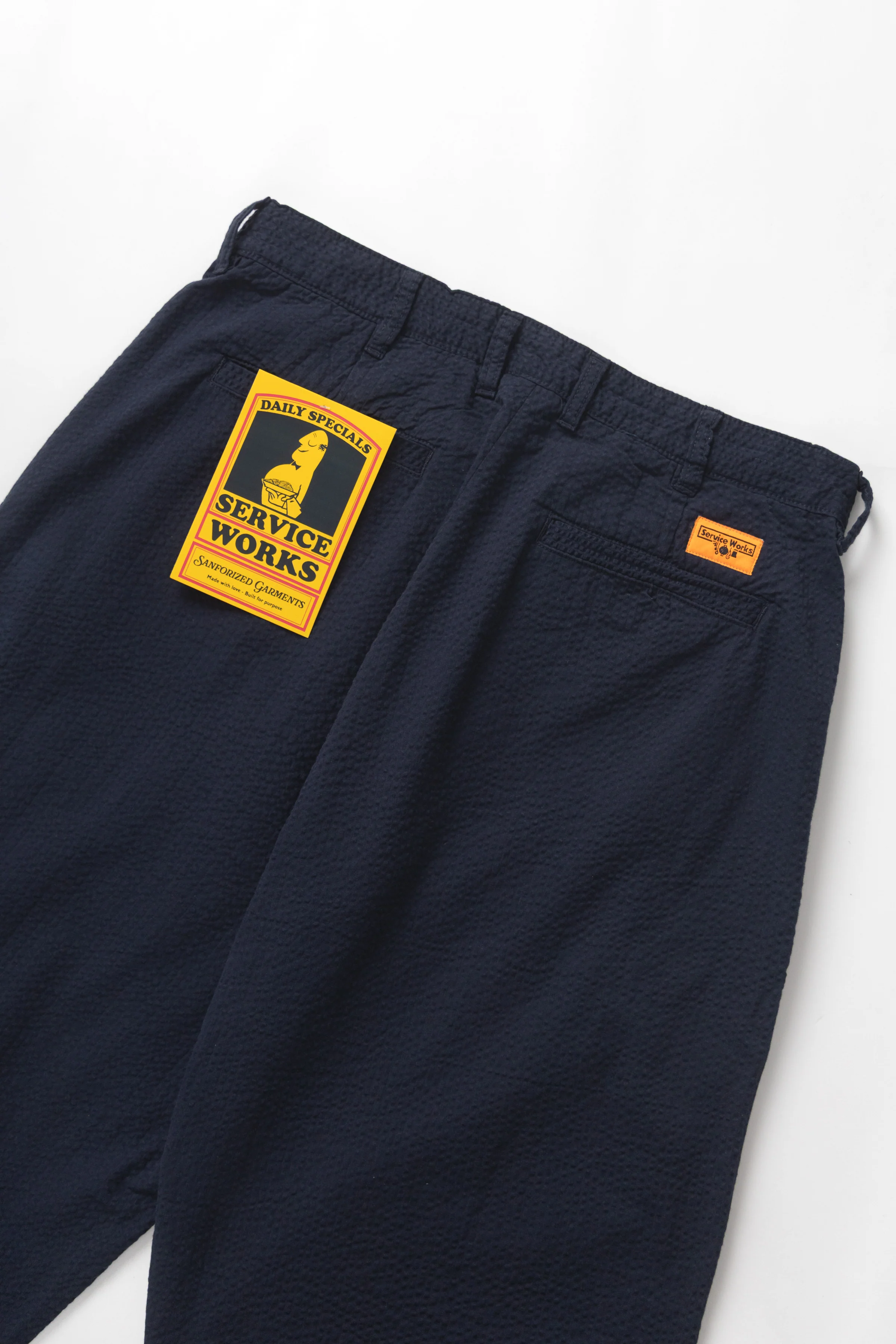 Service Works - Seersucker Part Timer Pant - Dark Navy - Image 5