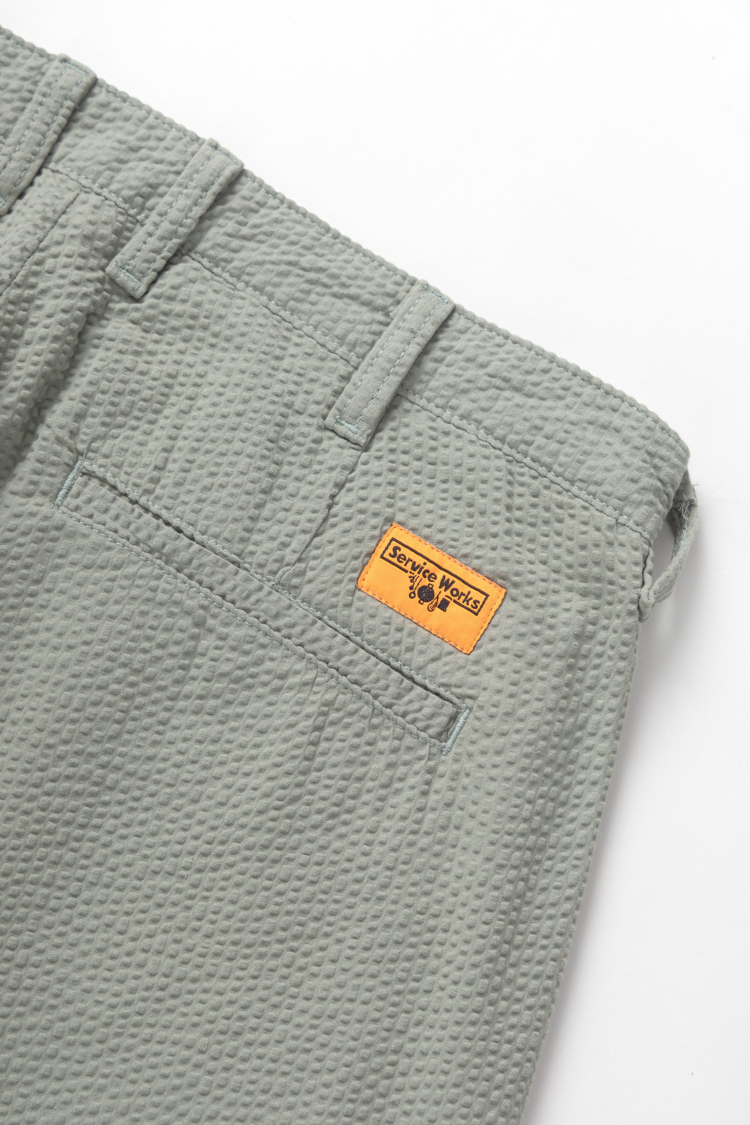 Service Works - Seersucker Part Timer Pant - Sage - Image 6